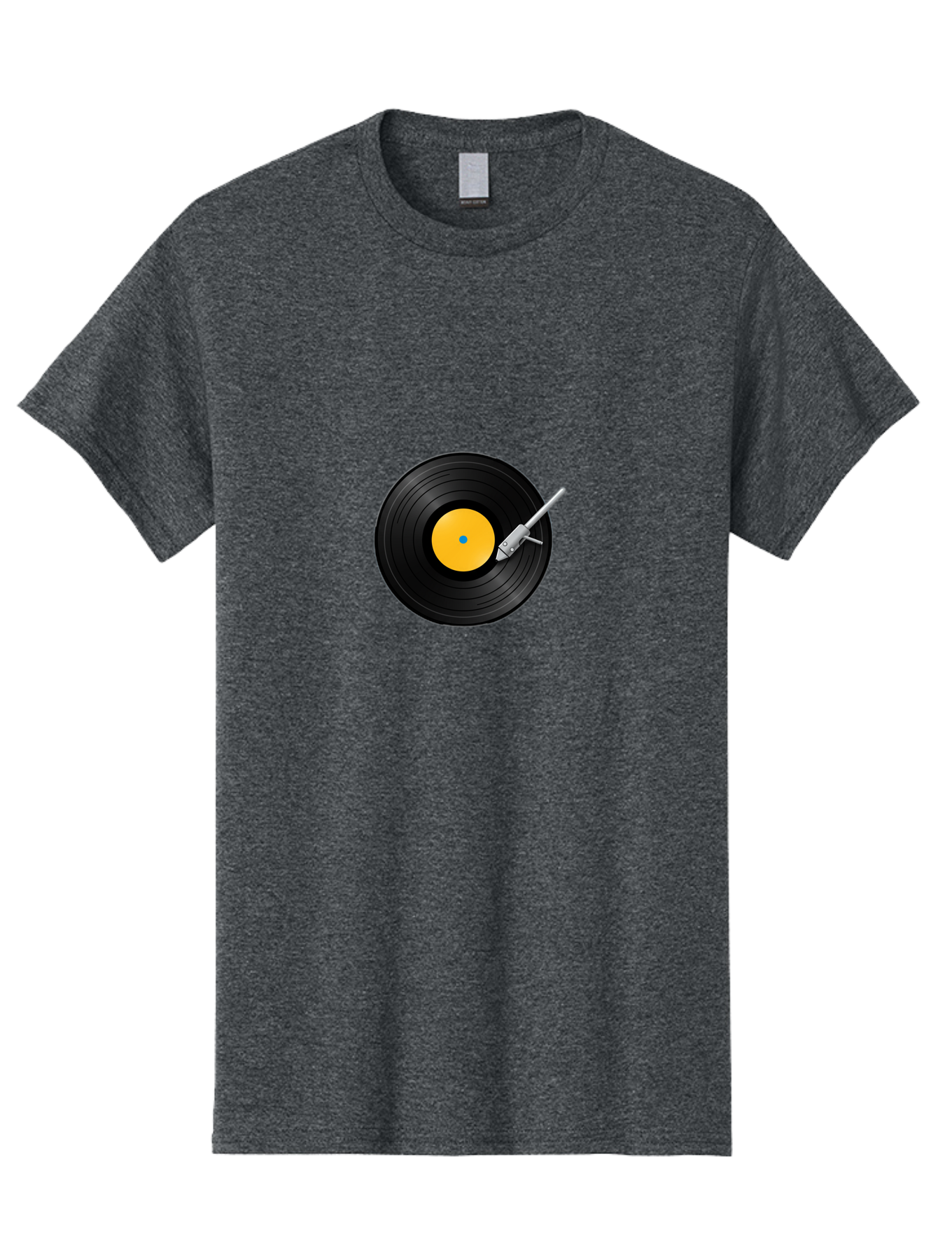 Vinyl-Record-Player-4 Men'S Graphic Tee, 100% Cotton, Comfortable Casual Summer Wear, Machine Washable, Vinyl Record, Record Player, Music Playback, Audio Equipment, Retro Technology, Nostalgia, Dj Setup, Music Lover Bad902