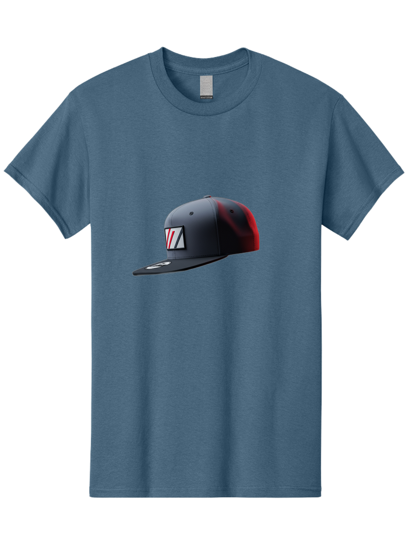 W-Logo-Baseball-Cap Men'S Graphic Tee, 100% Cotton, Comfortable Casual Summer Wear, Machine Washable, Baseball Cap With Logo, Black And Red Cap, Sporty Hat, Stylish Cap, Vl Emblem, Fashion Accessory, Casual Wear, Streetwear Bad907