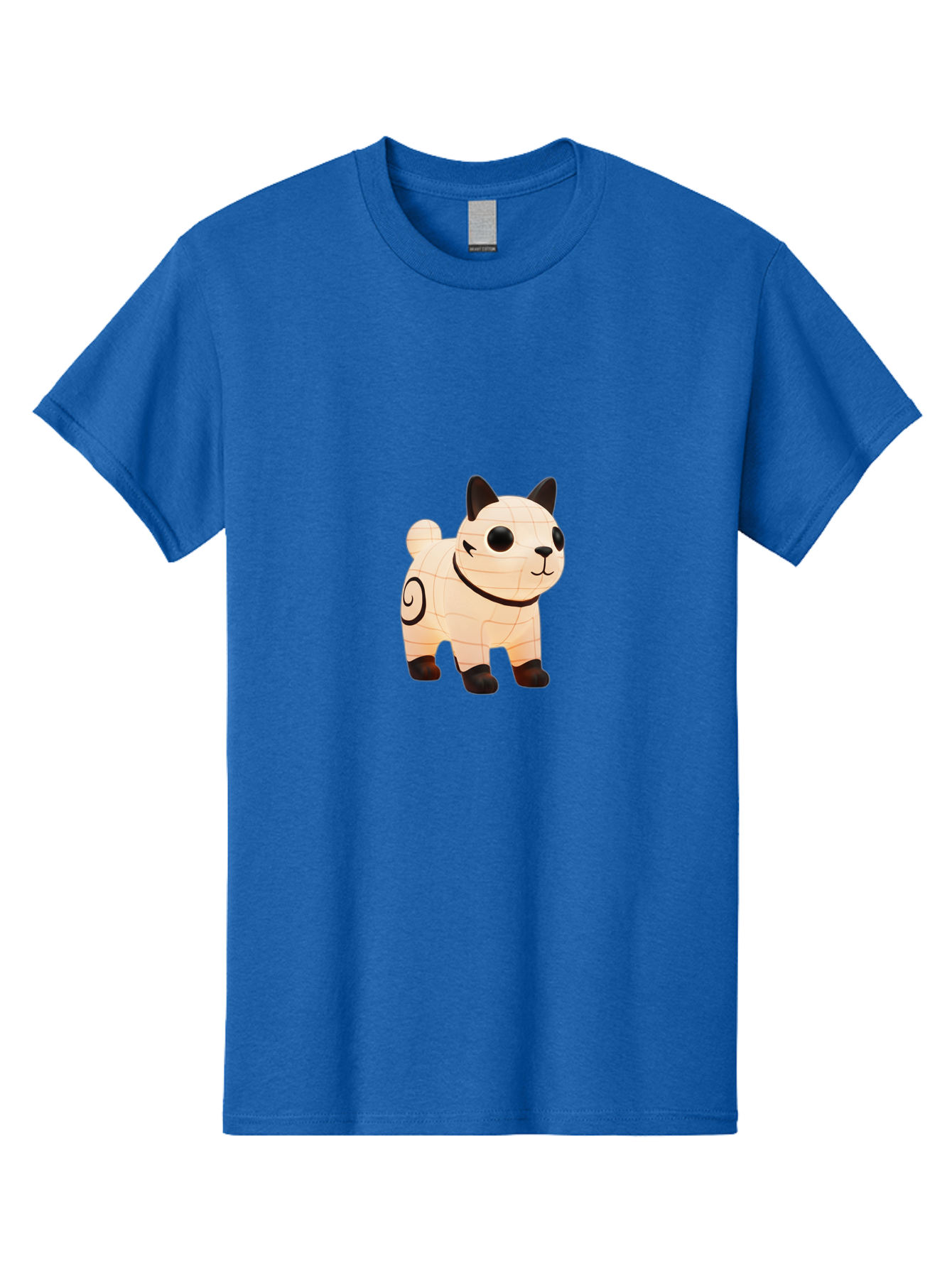 3D-Paper-Cat Men'S Graphic Tee, 100% Cotton, Comfortable Casual Summer Wear, Machine Washable, Paper Cat, Origami Cat, Animal Art, Cute Cat, Black And White Cat, Decorative Cat, Paper Craft, Animal Design Bad950