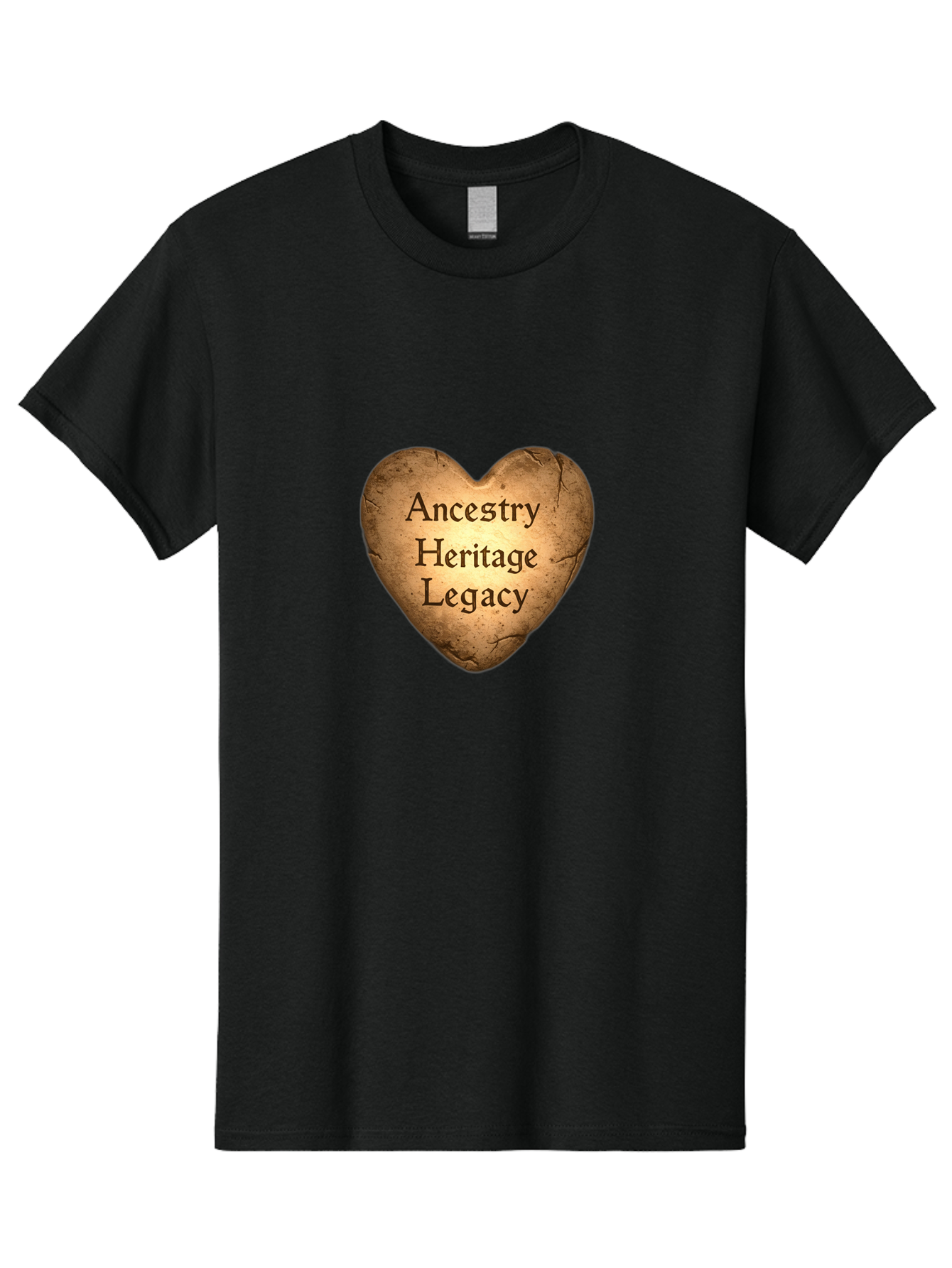 Ancestry-Heritage-Legacy Men'S Graphic Tee, 100% Cotton, Comfortable Casual Summer Wear, Machine Washable, Heartfelt Connection, Family History, Cultural Heritage, Ancestral Roots, Legacy Love, Genealogy Research, Family Tree, Bae112