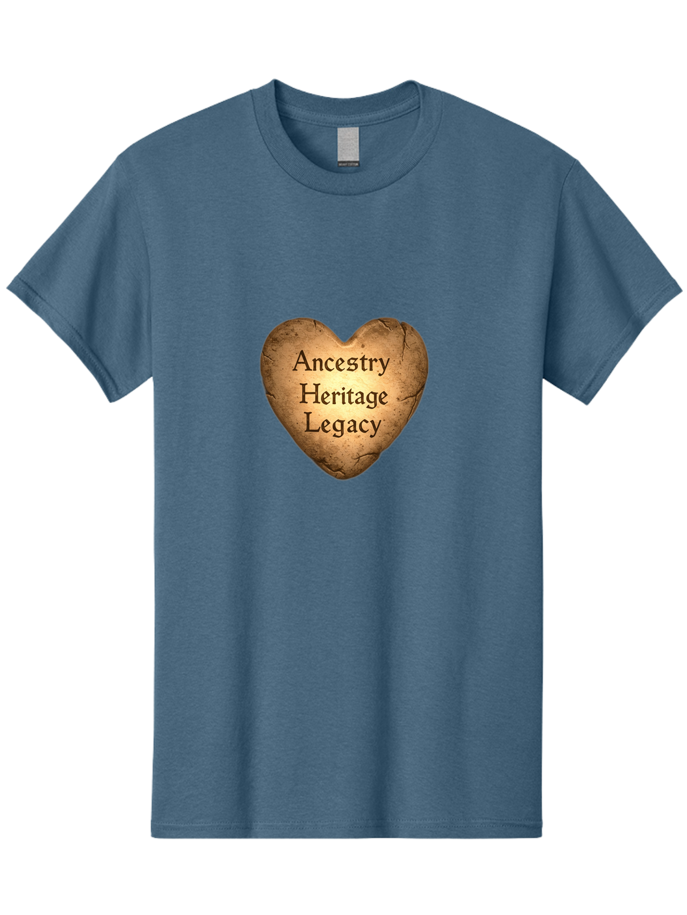 Ancestry-Heritage-Legacy Men'S Graphic Tee, 100% Cotton, Comfortable Casual Summer Wear, Machine Washable, Heartfelt Connection, Family History, Cultural Heritage, Ancestral Roots, Legacy Love, Genealogy Research, Family Tree, Bae112