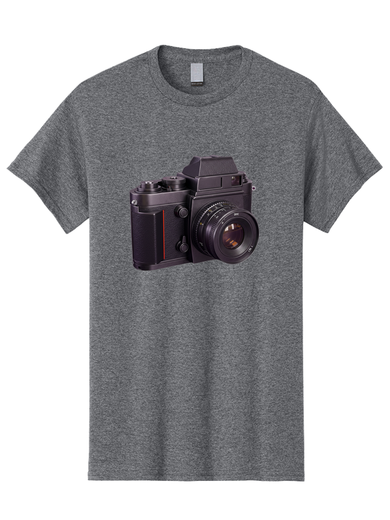 Dac-Camera Men'S Graphic Tee, 100% Cotton, Comfortable Casual Summer Wear, Machine Washable, 50Mm F/1.4 Lens, Camera Equipment, Professional Photography, Slr Camera, Photography Gear, Lens Aperture Bae432