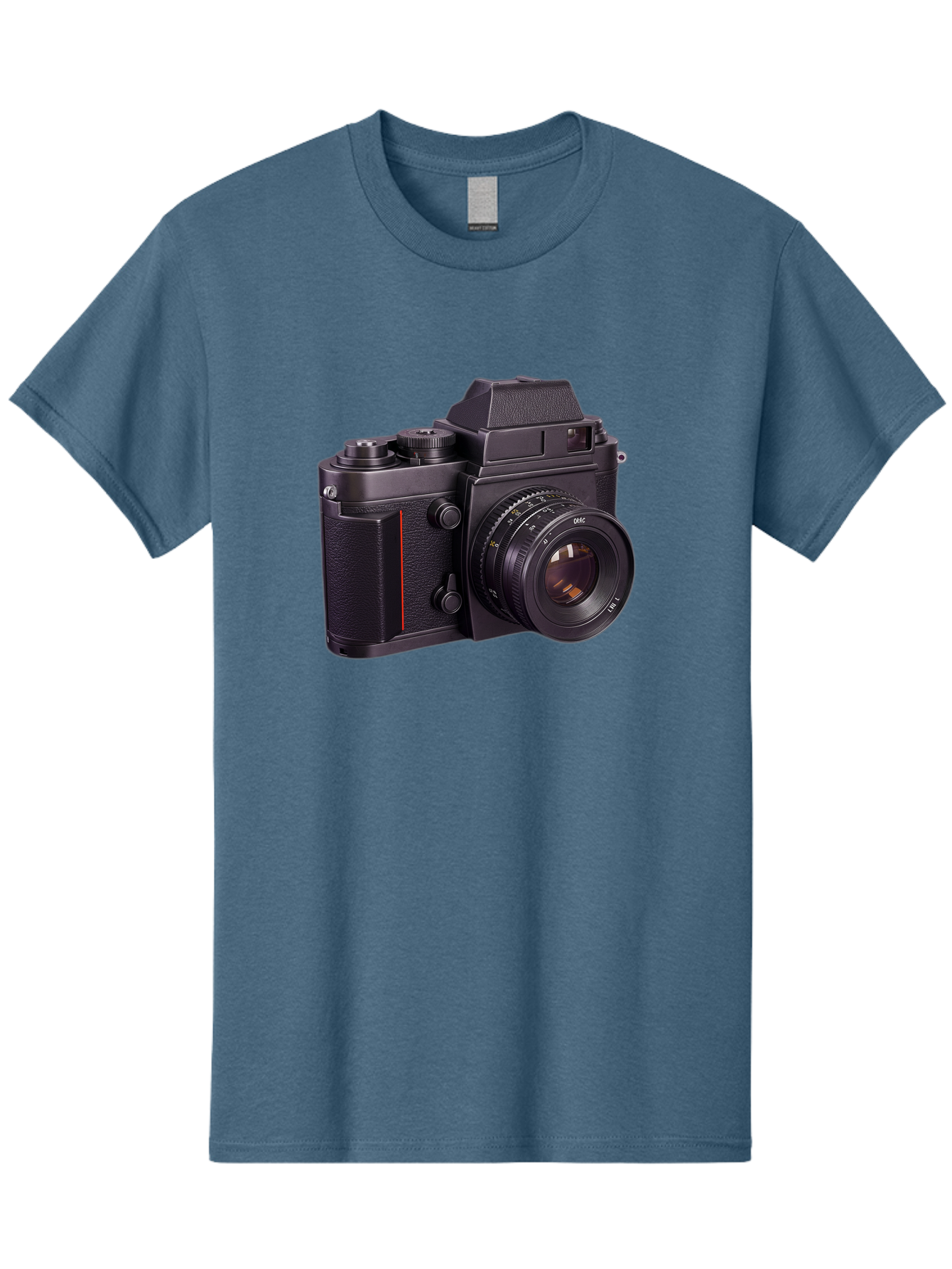 Dac-Camera Men'S Graphic Tee, 100% Cotton, Comfortable Casual Summer Wear, Machine Washable, 50Mm F/1.4 Lens, Camera Equipment, Professional Photography, Slr Camera, Photography Gear, Lens Aperture Bae432