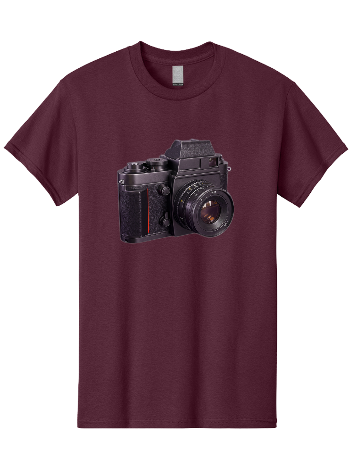 Dac-Camera Men'S Graphic Tee, 100% Cotton, Comfortable Casual Summer Wear, Machine Washable, 50Mm F/1.4 Lens, Camera Equipment, Professional Photography, Slr Camera, Photography Gear, Lens Aperture Bae432