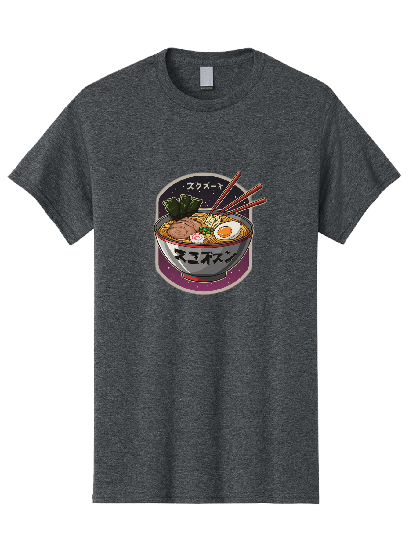 Ramen-6 Men'S Graphic Tee, 100% Cotton, Comfortable Casual Summer Wear, Machine Washable, Steaming Bowl Of Ramen, Noodles, Sliced Pork, Boiled Egg, Green Onions, Seaweed, Chopsticks, Japanese Cuisine, Asian Food, Comfort Meal, Savory Flavors, Bae703