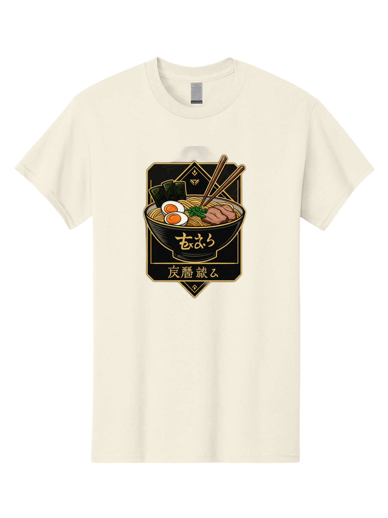 Ramen-Noodles-2 Men'S Graphic Tee, 100% Cotton, Comfortable Casual Summer Wear, Machine Washable, Bowl Of Ramen, Japanese Noodles, Soft-Boiled Egg, Seaweed, Pork Slices, Chopsticks, Japanese Cuisine, Ramen Bowl, Noodle Soup, Savory Dish, Bae719