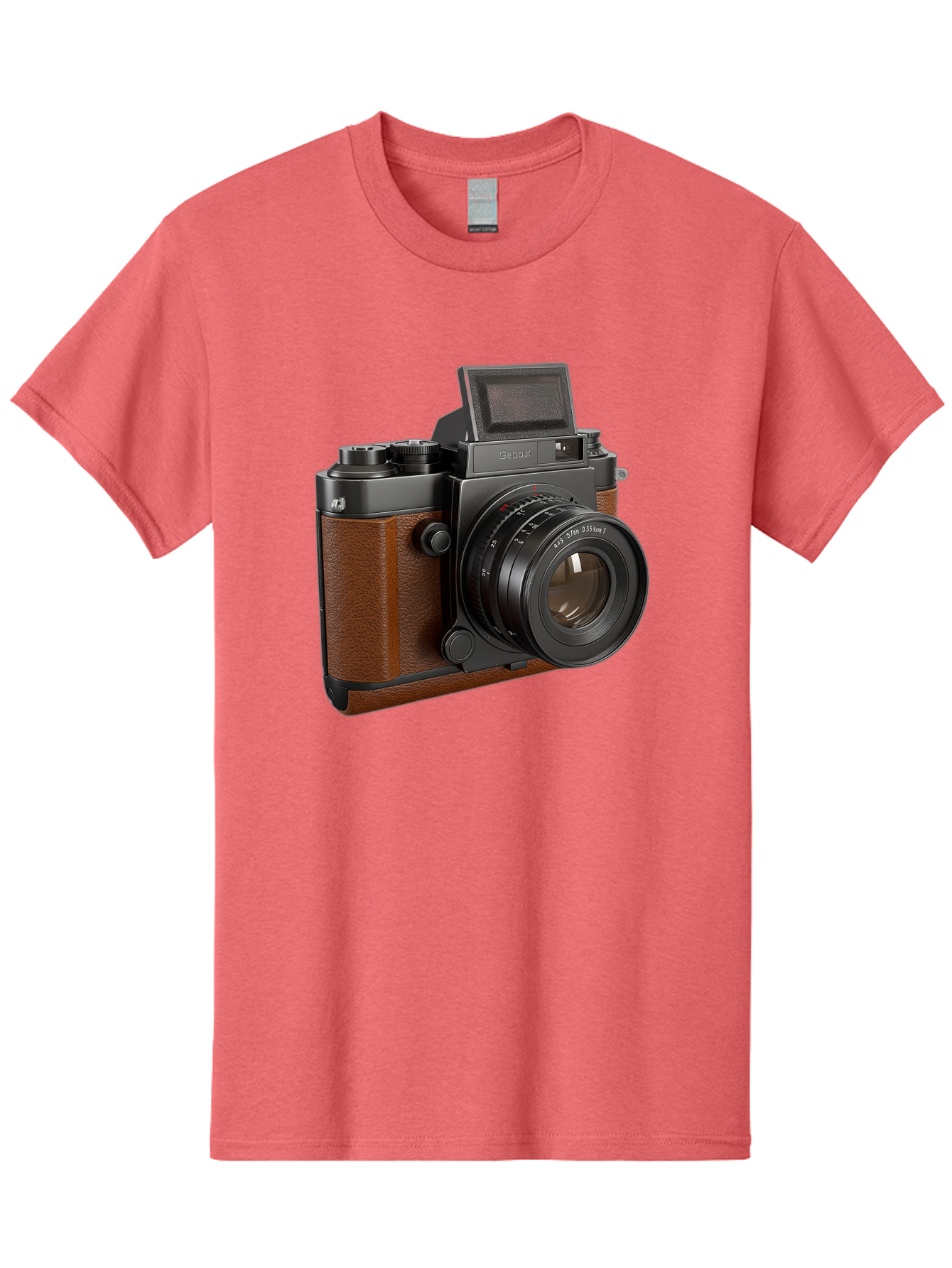 Tlr-Rx-Camera Men'S Graphic Tee, 100% Cotton, Comfortable Casual Summer Wear, Machine Washable, Vintage Camera, Fujifilm X100, Retro Style, Digital Camera, Photography Equipment, Camera Lens, Photographer Gear, Classic Design, Fujifilm Camera Bae802