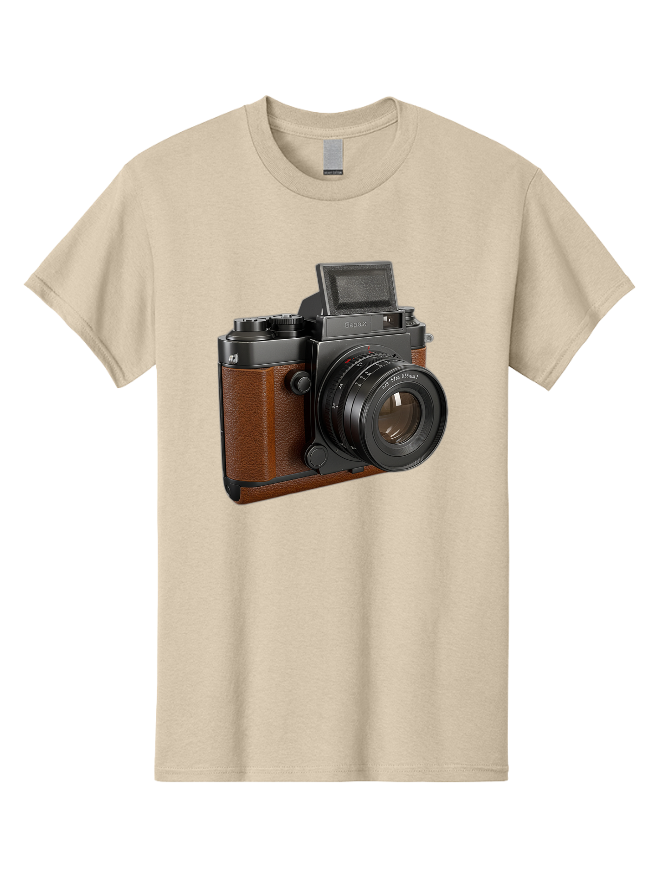 Tlr-Rx-Camera Men'S Graphic Tee, 100% Cotton, Comfortable Casual Summer Wear, Machine Washable, Vintage Camera, Fujifilm X100, Retro Style, Digital Camera, Photography Equipment, Camera Lens, Photographer Gear, Classic Design, Fujifilm Camera Bae802