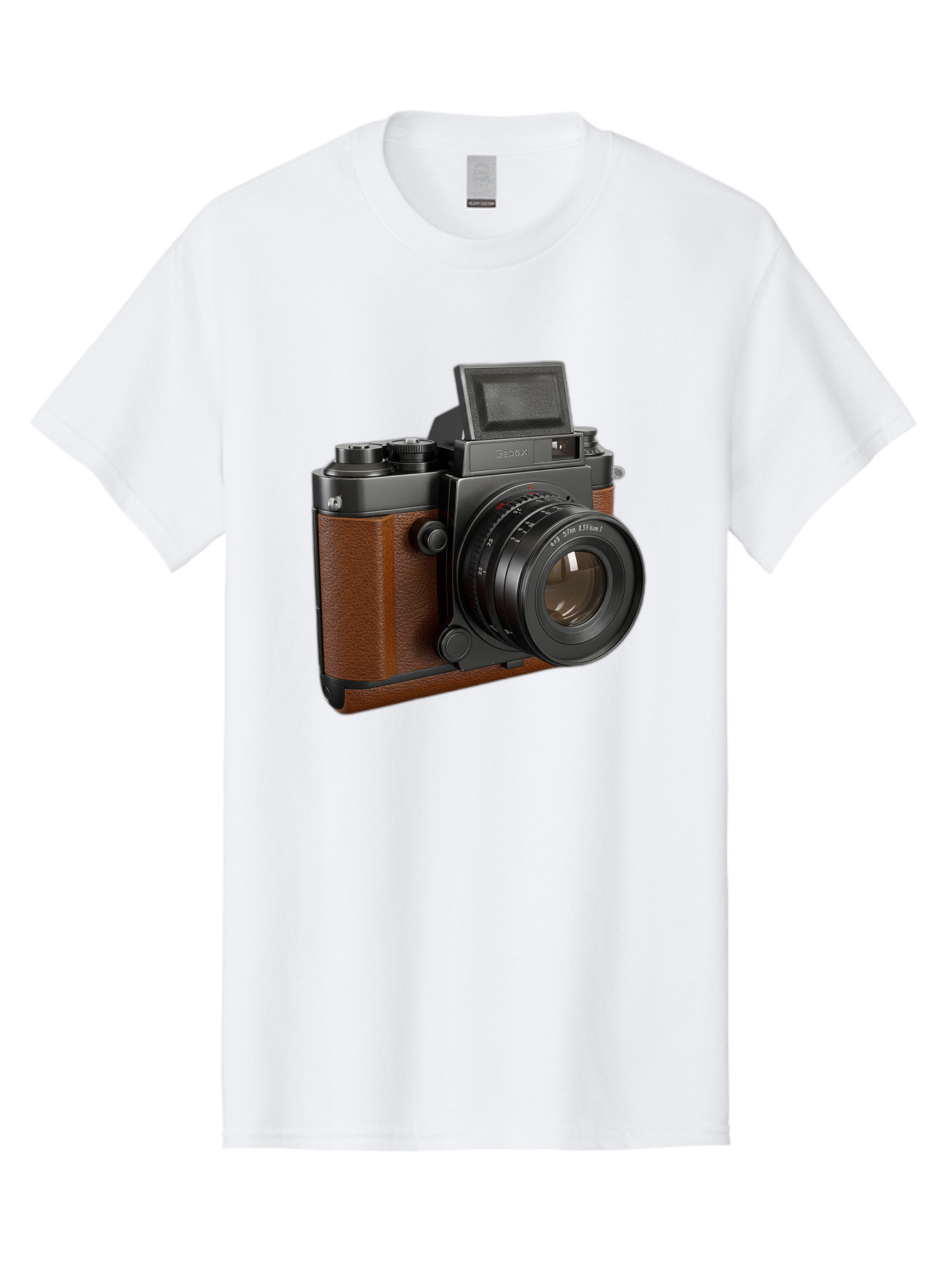 Tlr-Rx-Camera Men'S Graphic Tee, 100% Cotton, Comfortable Casual Summer Wear, Machine Washable, Vintage Camera, Fujifilm X100, Retro Style, Digital Camera, Photography Equipment, Camera Lens, Photographer Gear, Classic Design, Fujifilm Camera Bae802