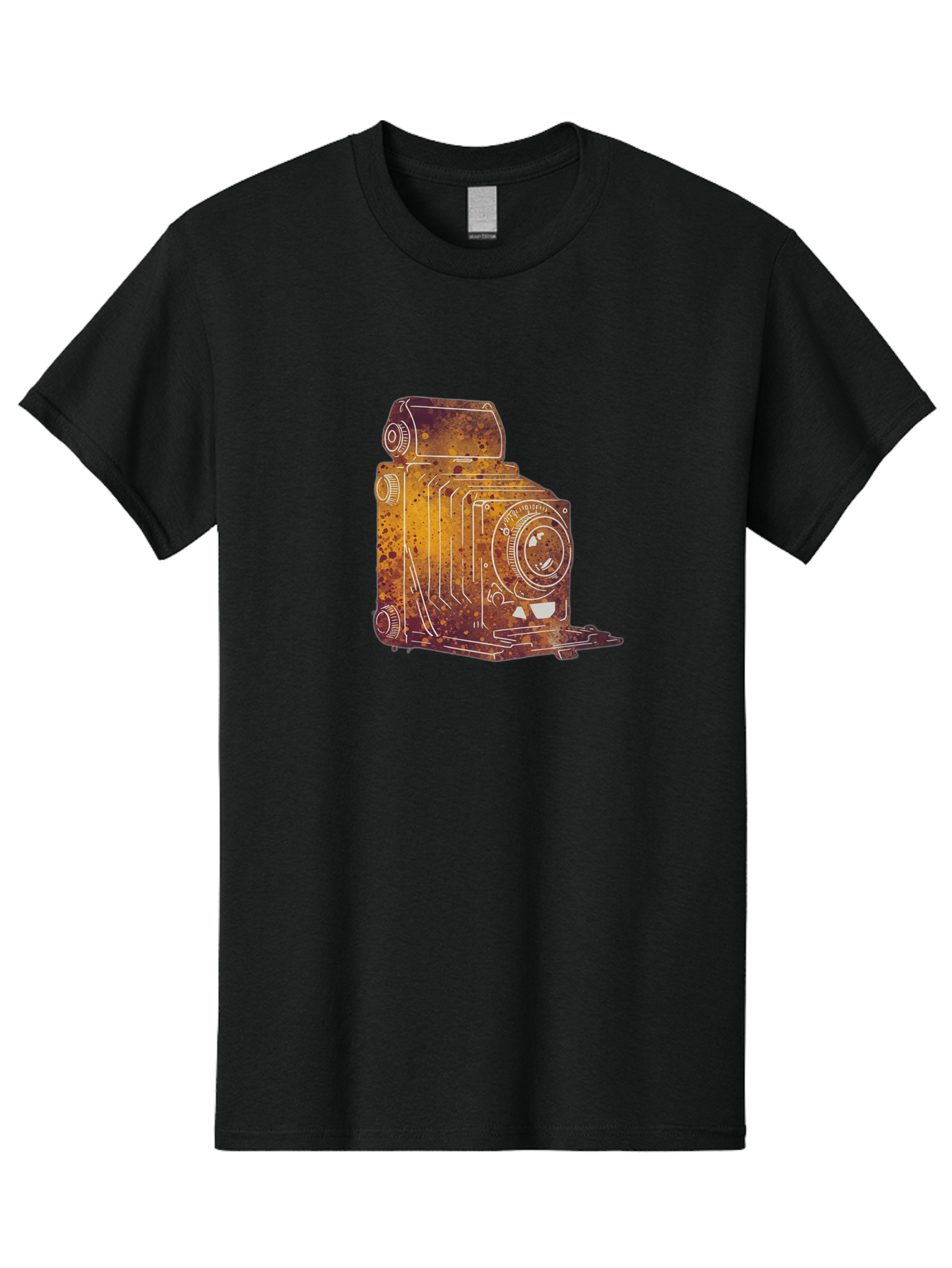 Vintage-Camera-10 Men'S Graphic Tee, 100% Cotton, Comfortable Casual Summer Wear, Machine Washable, Vintage Camera, Classic Photography, Retro Style, Worn Texture, Distressed Finish, Nostalgic Feel, Analog Photography, Film Camera, Bae805