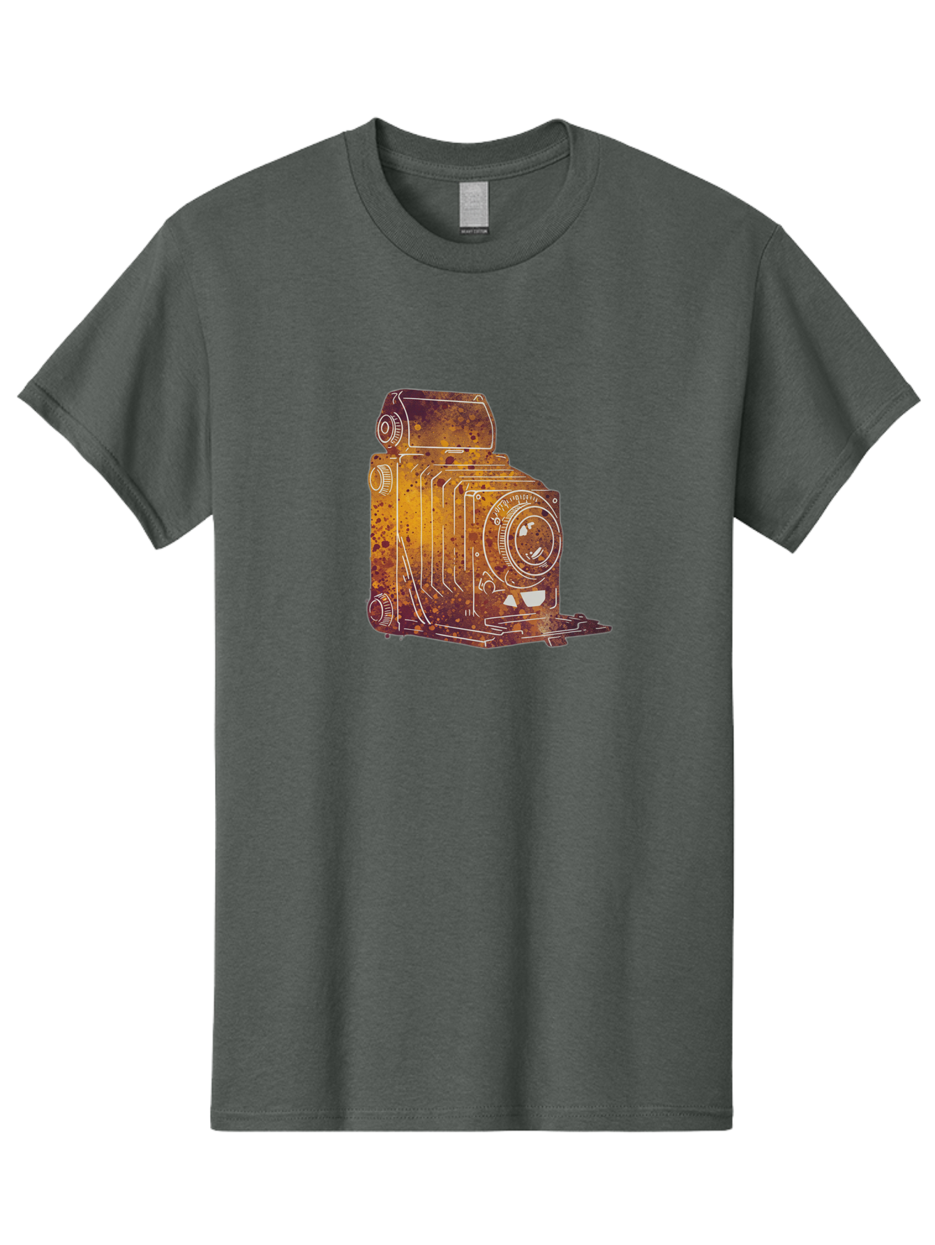 Vintage-Camera-10 Men'S Graphic Tee, 100% Cotton, Comfortable Casual Summer Wear, Machine Washable, Vintage Camera, Classic Photography, Retro Style, Worn Texture, Distressed Finish, Nostalgic Feel, Analog Photography, Film Camera, Bae805