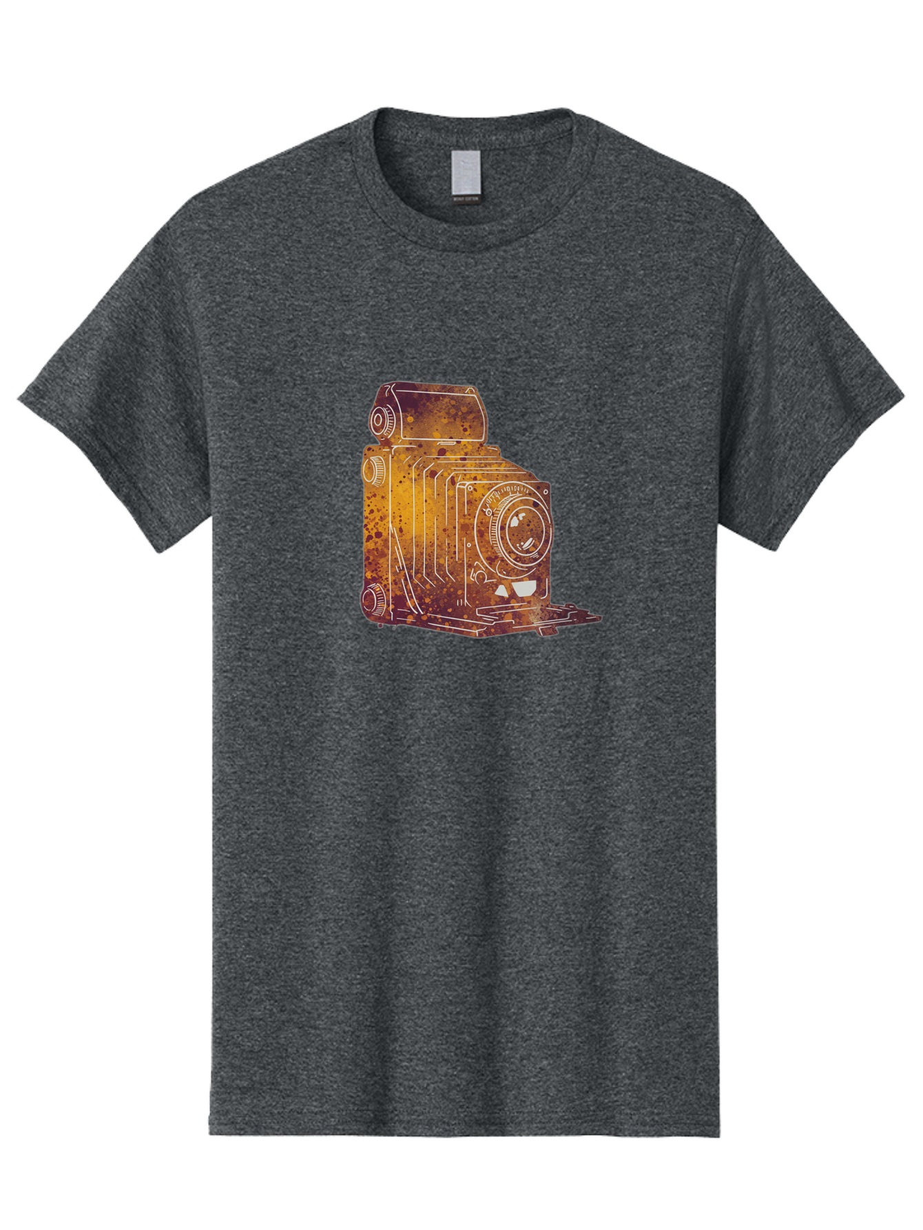 Vintage-Camera-10 Men'S Graphic Tee, 100% Cotton, Comfortable Casual Summer Wear, Machine Washable, Vintage Camera, Classic Photography, Retro Style, Worn Texture, Distressed Finish, Nostalgic Feel, Analog Photography, Film Camera, Bae805