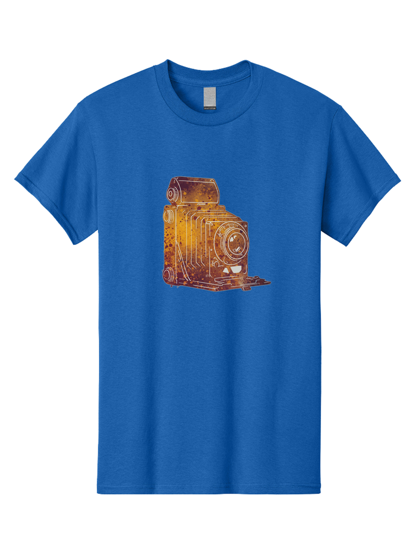 Vintage-Camera-10 Men'S Graphic Tee, 100% Cotton, Comfortable Casual Summer Wear, Machine Washable, Vintage Camera, Classic Photography, Retro Style, Worn Texture, Distressed Finish, Nostalgic Feel, Analog Photography, Film Camera, Bae805