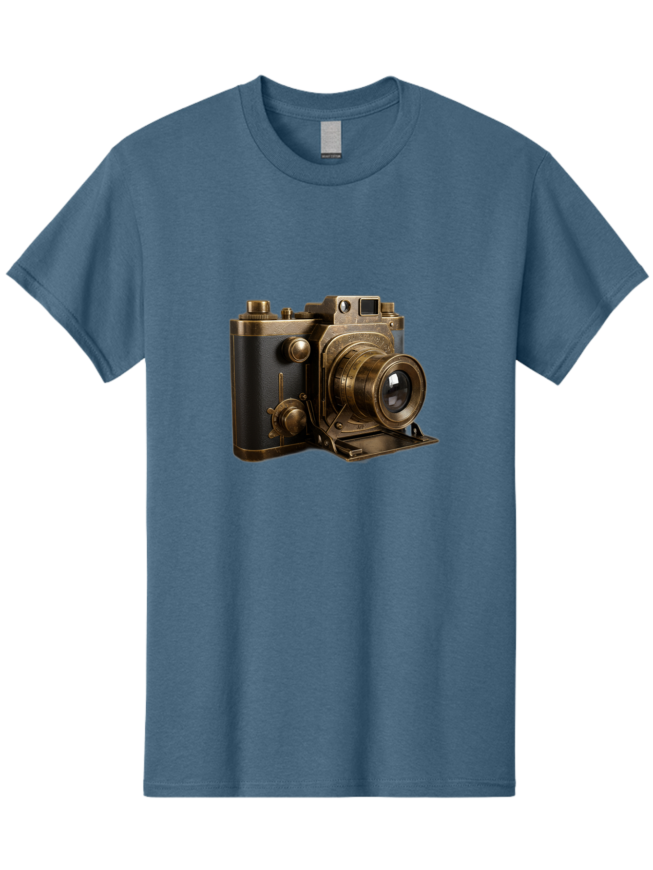 Vintage-Camera-3 Men'S Graphic Tee, 100% Cotton, Comfortable Casual Summer Wear, Machine Washable, Vintage Camera, Antique Photography, Retro Camera Design, Classic Accessories, Nostalgic Photography Equipment Bae807