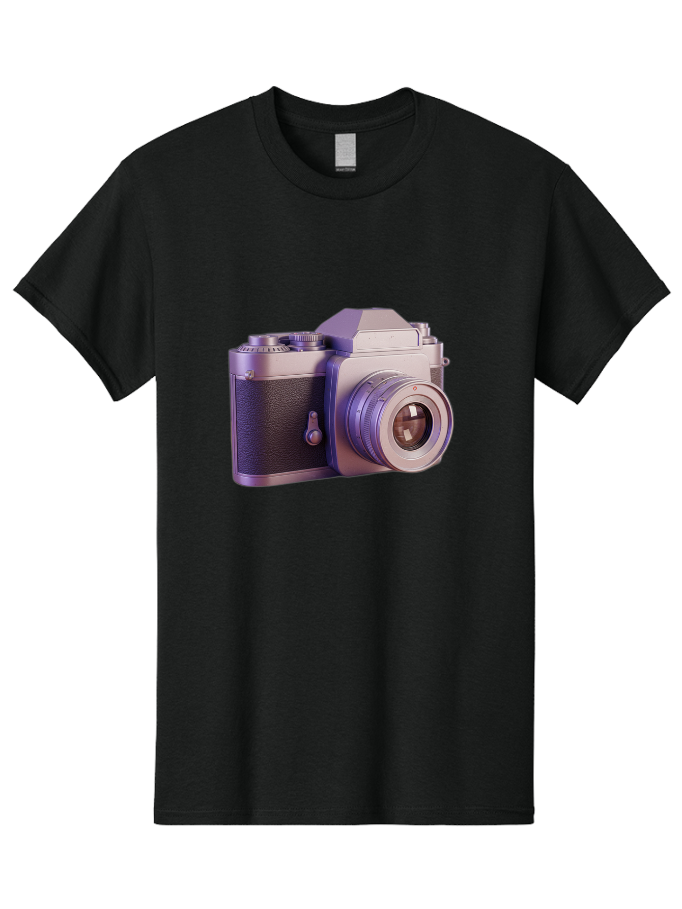 Vintage-Camera-4 Men'S Graphic Tee, 100% Cotton, Comfortable Casual Summer Wear, Machine Washable, Vintage Camera, Old Camera, Retro Photography, Film Camera, Classic Design, Photography Equipment, Camera Lens Bae808