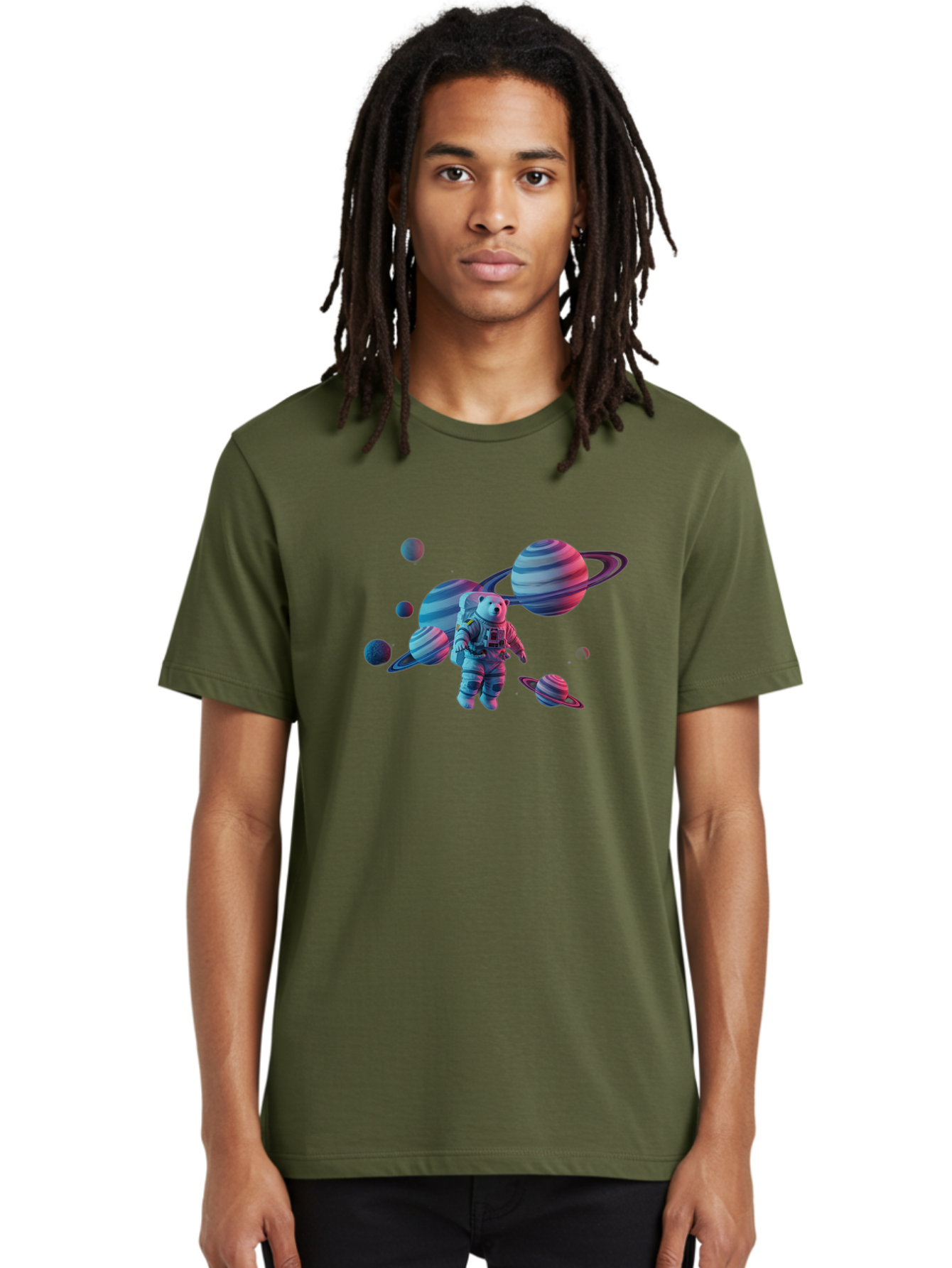 Astronaut-And-Planets Men'S Graphic Tee, 100% Cotton, Comfortable Casual Summer Wear, Machine Washable, Vintage Camera, Old Camera, Antique Camera, Black Camera, Classic Photography, Photography Equipment, Nostalgic Device, Film Camera, Camera Art Bae832