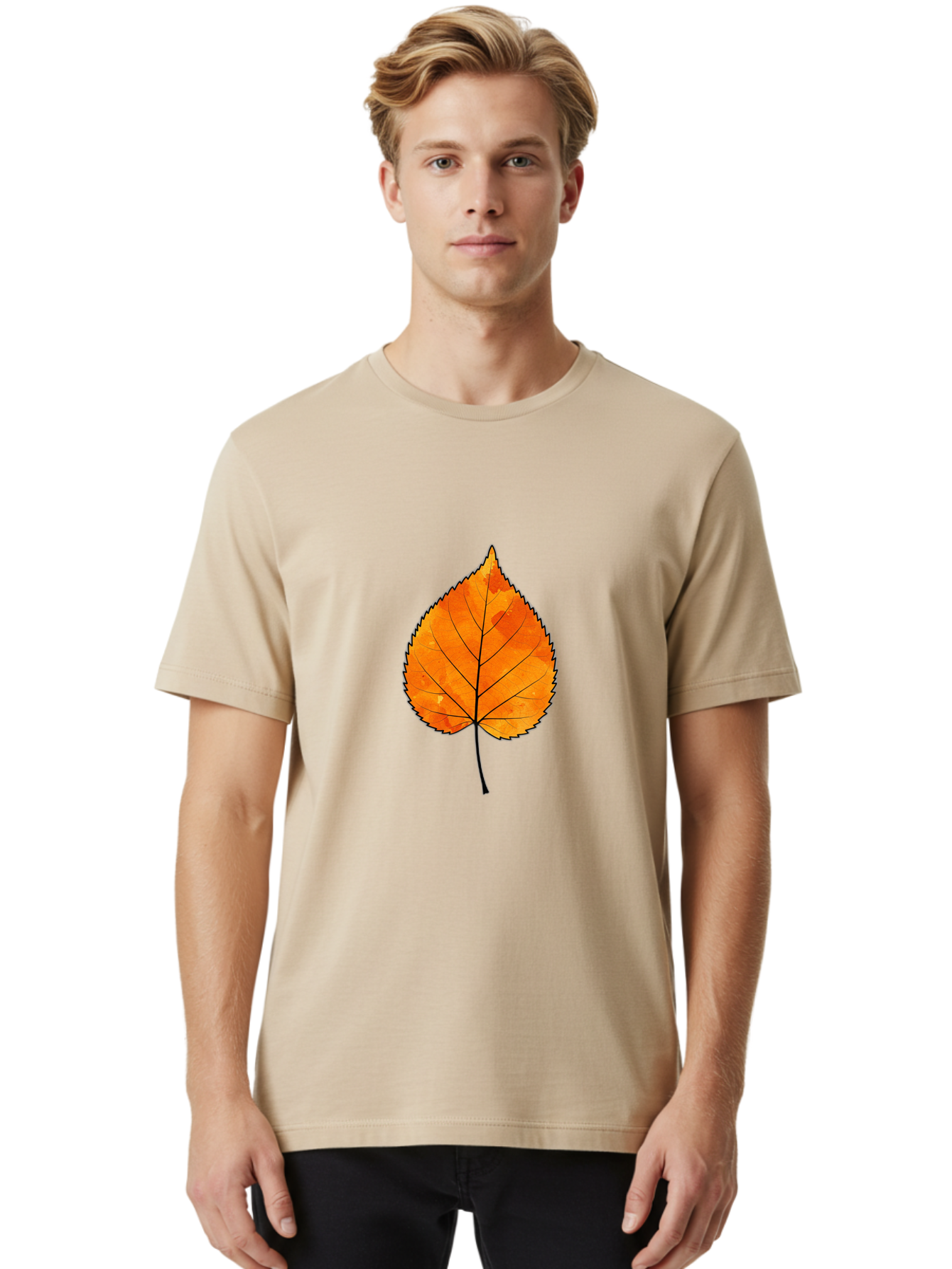 Autumn-Leaf Men'S Graphic Tee, 100% Cotton, Comfortable Casual Summer Wear, Machine Washable, Vintage Camera, Old Camera, Antique Camera, Black Camera, Classic Photography, Photography Equipment, Nostalgic Device, Film Camera, Camera Art Bae835