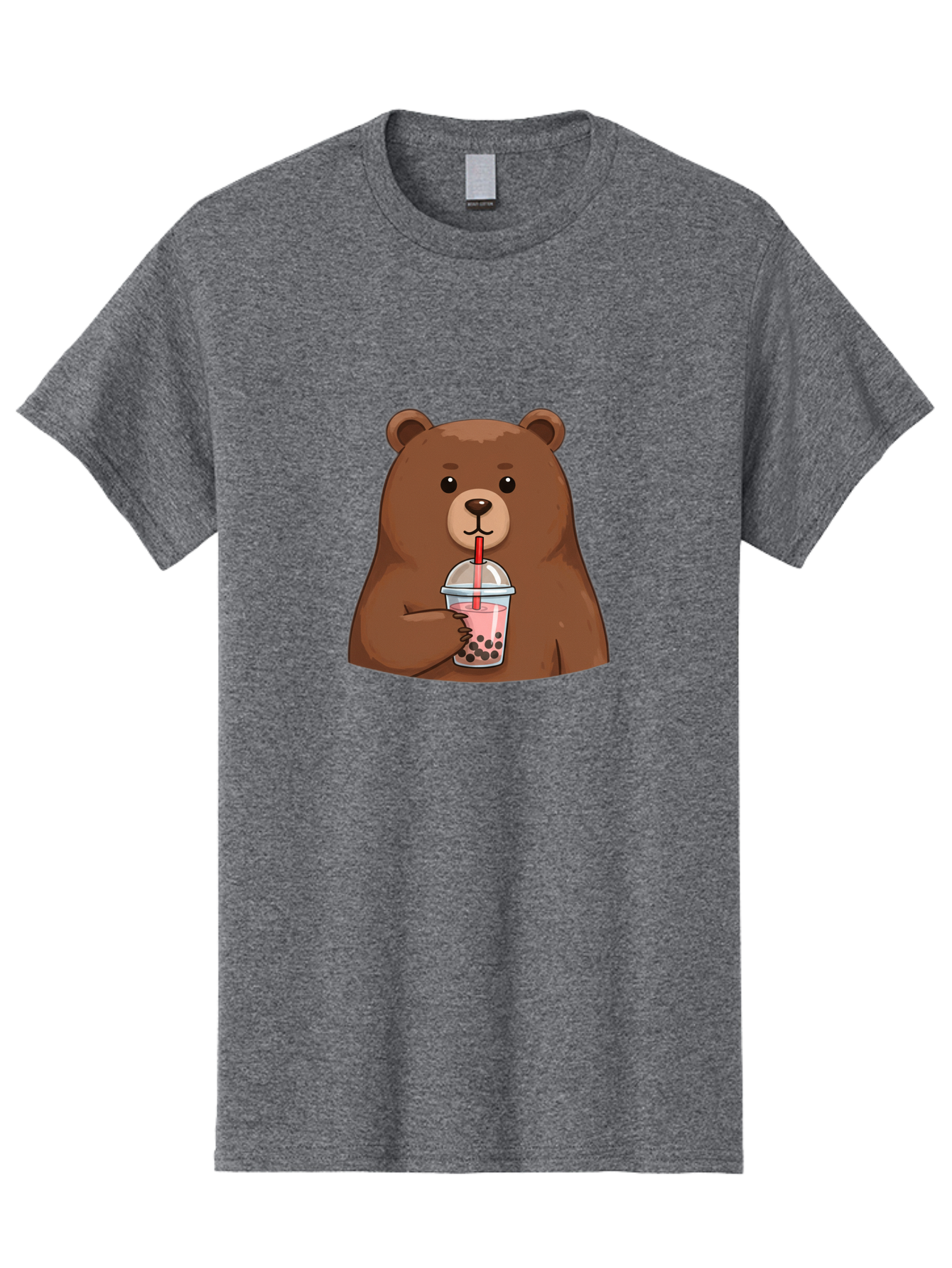 Bear-Drinking-Boba Men'S Graphic Tee, 100% Cotton, Comfortable Casual Summer Wear, Machine Washable, Vintage Camera, Old Camera, Antique Camera, Black Camera, Classic Photography, Photography Equipment, Nostalgic Device, Film Camera, Camera Art Bae851
