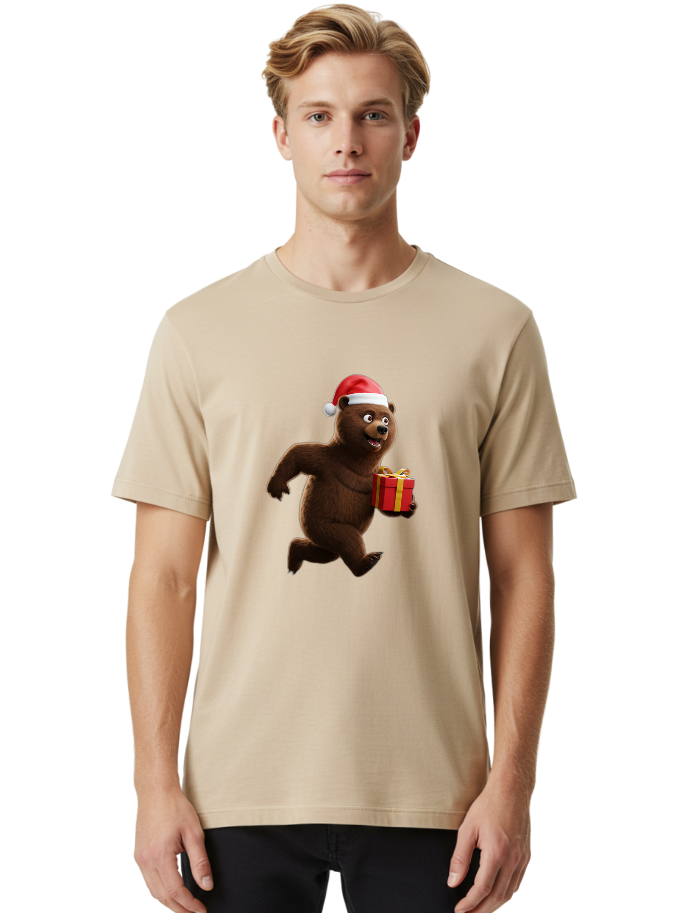 Bear-With-Gift Men'S Graphic Tee, 100% Cotton, Comfortable Casual Summer Wear, Machine Washable, Vintage Camera, Old Camera, Antique Camera, Black Camera, Classic Photography, Photography Equipment, Nostalgic Device, Film Camera, Camera Art Bae875