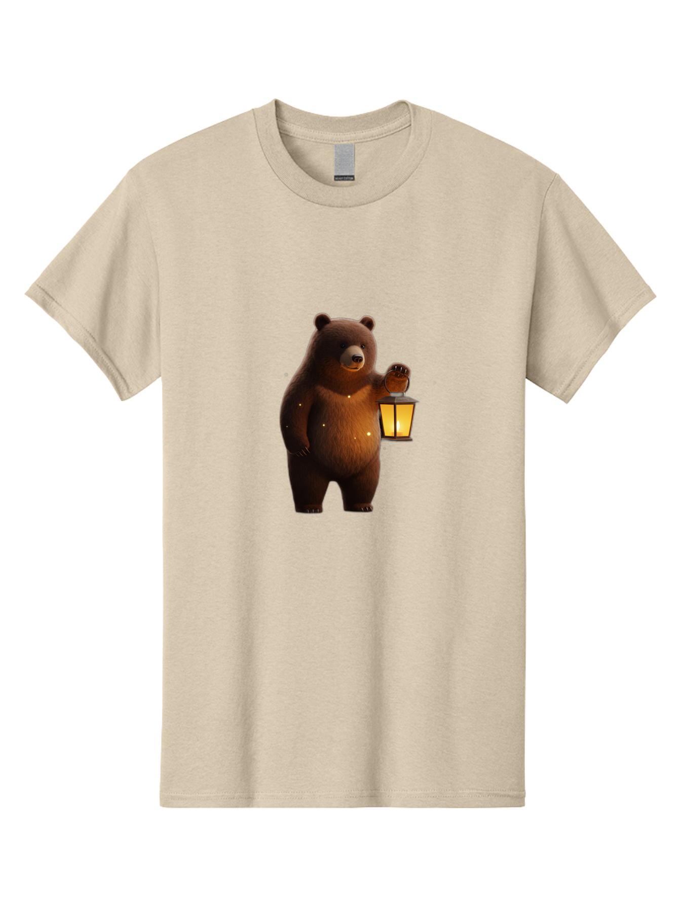 Bear-With-Lantern Men'S Graphic Tee, 100% Cotton, Comfortable Casual Summer Wear, Machine Washable, Vintage Camera, Old Camera, Antique Camera, Black Camera, Classic Photography, Photography Equipment, Nostalgic Device, Film Camera, Camera Art Bae882