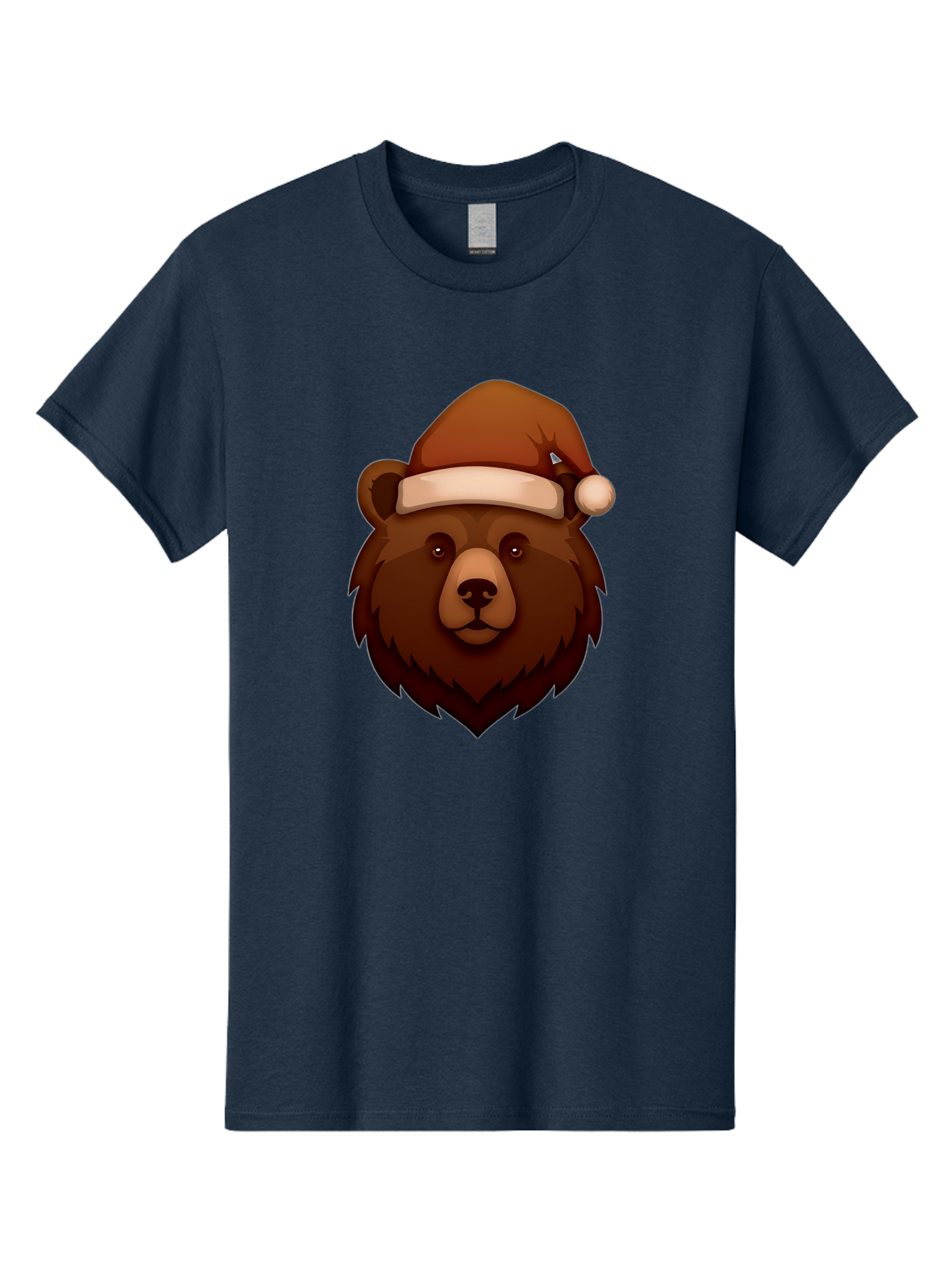 Bear-With-Santa-Hat Men'S Graphic Tee, 100% Cotton, Comfortable Casual Summer Wear, Machine Washable, Vintage Camera, Old Camera, Antique Camera, Black Camera, Classic Photography, Photography Equipment, Nostalgic Device, Film Camera, Camera Art Bae886