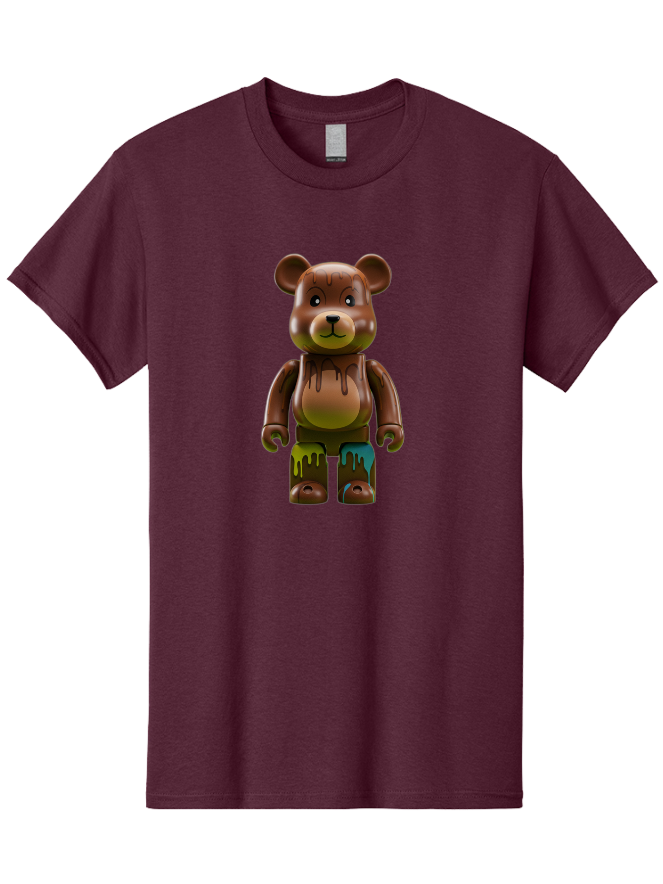 Bearbrick-1 Men'S Graphic Tee, 100% Cotton, Comfortable Casual Summer Wear, Machine Washable, Vintage Camera, Old Camera, Antique Camera, Black Camera, Classic Photography, Photography Equipment, Nostalgic Device, Film Camera, Camera Art Bae889