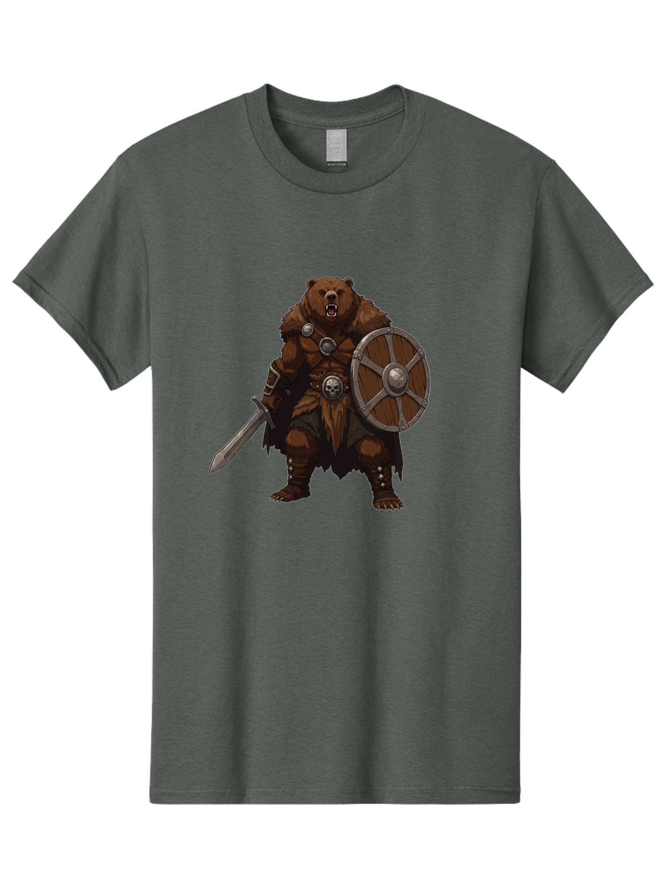 Berserker-Bear Men'S Graphic Tee, 100% Cotton, Comfortable Casual Summer Wear, Machine Washable, Vintage Camera, Old Camera, Antique Camera, Black Camera, Classic Photography, Photography Equipment, Nostalgic Device, Film Camera, Camera Art Bae891