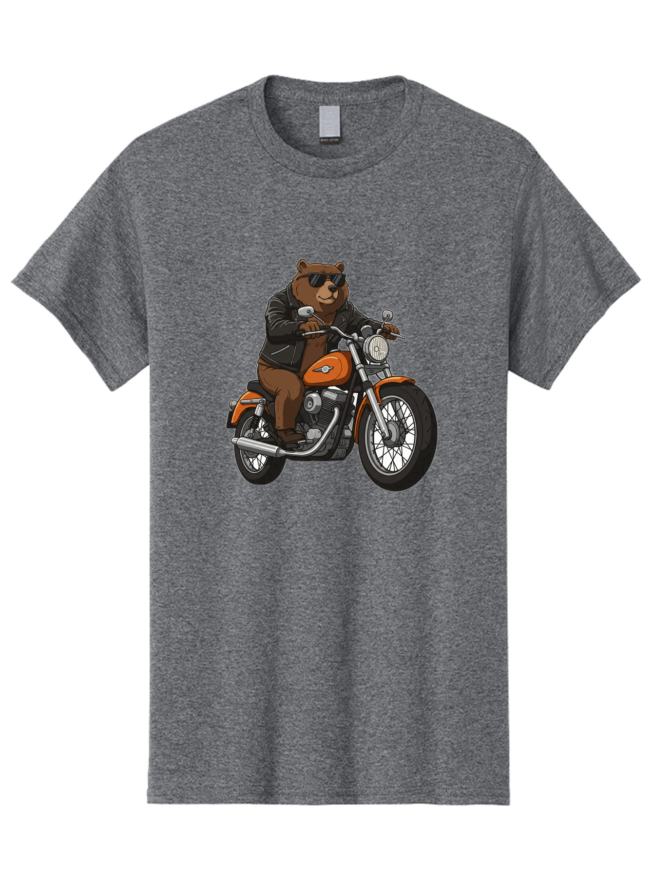 Biker-Bear Men'S Graphic Tee, 100% Cotton, Comfortable Casual Summer Wear, Machine Washable, Vintage Camera, Old Camera, Antique Camera, Black Camera, Classic Photography, Photography Equipment, Nostalgic Device, Film Camera, Camera Art Bae893