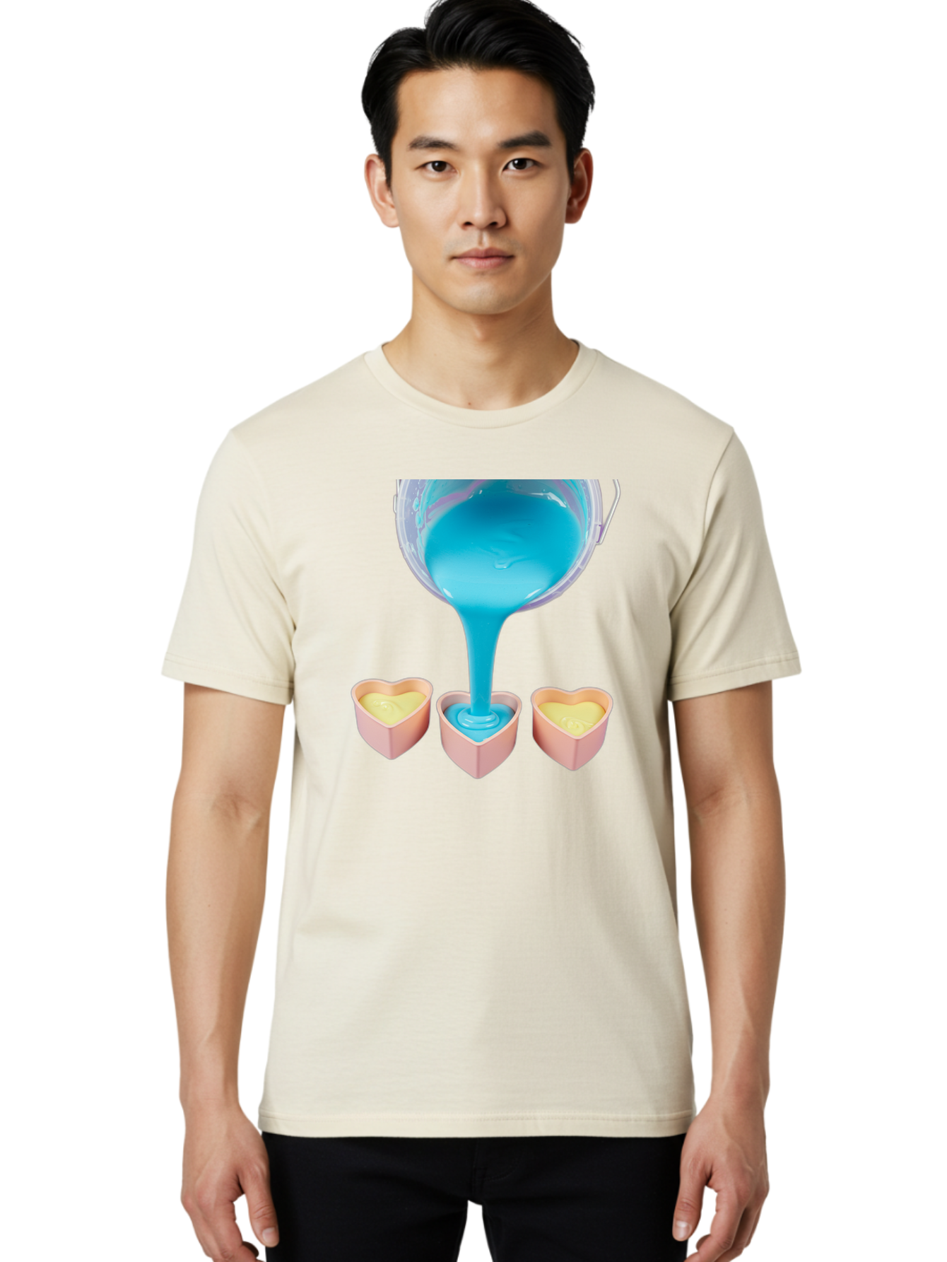 Blue-Slime-Pouring Men'S Graphic Tee, 100% Cotton, Comfortable Casual Summer Wear, Machine Washable, Vintage Camera, Old Camera, Antique Camera, Black Camera, Classic Photography, Photography Equipment, Nostalgic Device, Film Camera, Camera Art Bae897