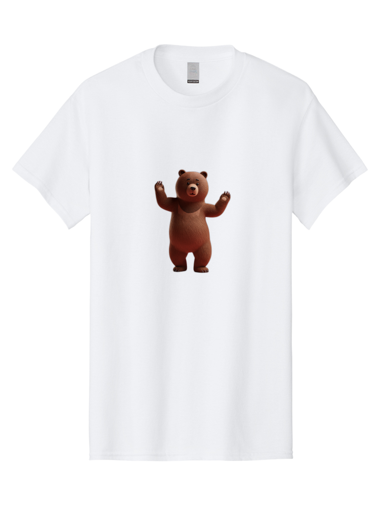 Brown-Bear-1 Men'S Graphic Tee, 100% Cotton, Comfortable Casual Summer Wear, Machine Washable, Vintage Camera, Old Camera, Antique Camera, Black Camera, Classic Photography, Photography Equipment, Nostalgic Device, Film Camera, Camera Art Bae908