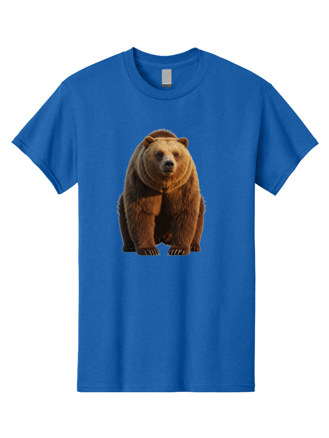 Brown-Bear-2 Men'S Graphic Tee, 100% Cotton, Comfortable Casual Summer Wear, Machine Washable, Vintage Camera, Old Camera, Antique Camera, Black Camera, Classic Photography, Photography Equipment, Nostalgic Device, Film Camera, Camera Art Bae909