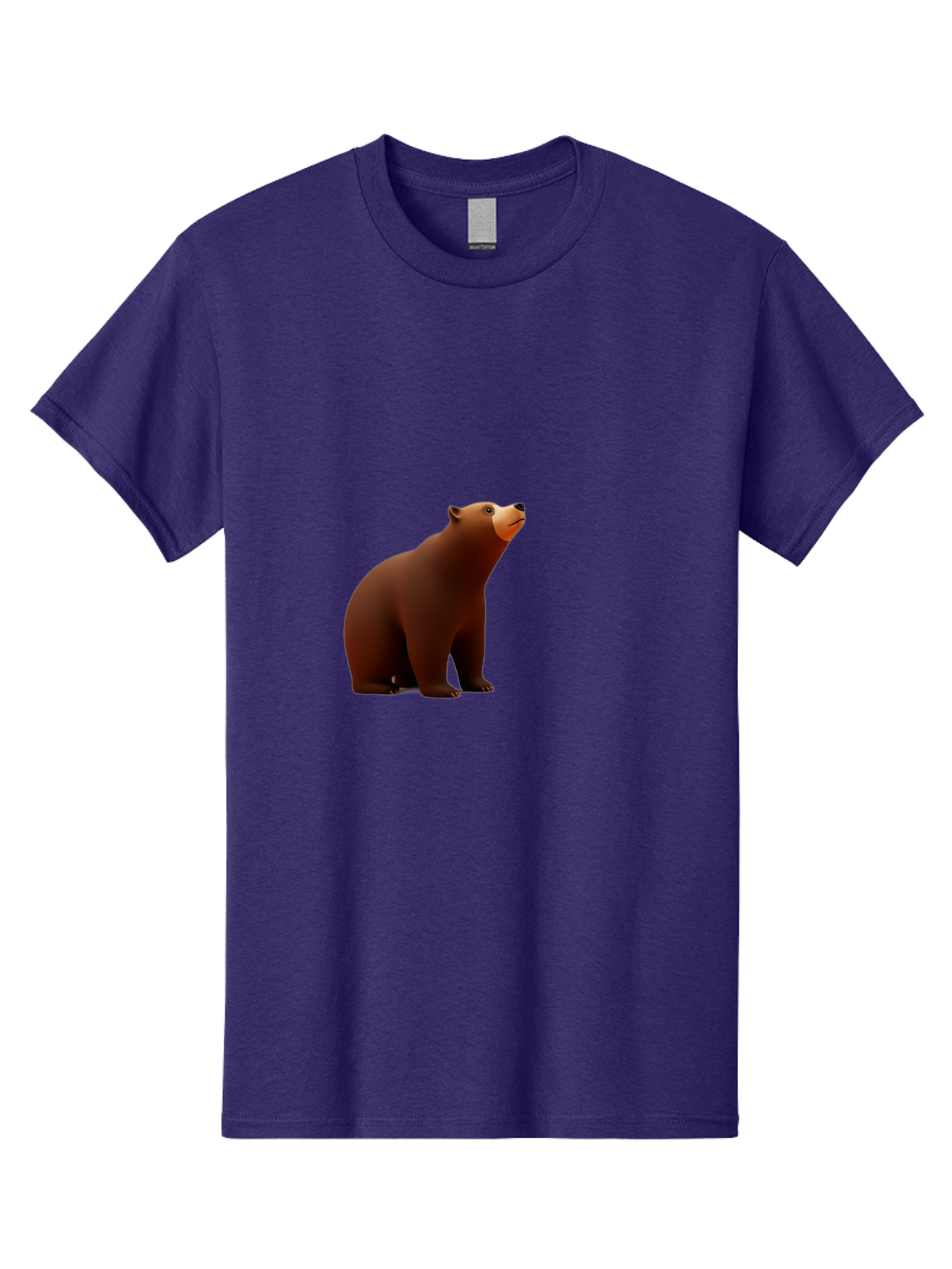Brown-Bear-3 Men'S Graphic Tee, 100% Cotton, Comfortable Casual Summer Wear, Machine Washable, Vintage Camera, Old Camera, Antique Camera, Black Camera, Classic Photography, Photography Equipment, Nostalgic Device, Film Camera, Camera Art Bae910