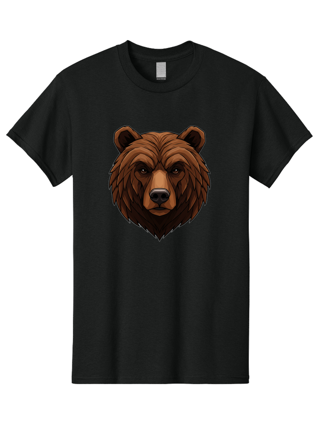 Brown-Bear-4 Men'S Graphic Tee, 100% Cotton, Comfortable Casual Summer Wear, Machine Washable, Vintage Camera, Old Camera, Antique Camera, Black Camera, Classic Photography, Photography Equipment, Nostalgic Device, Film Camera, Camera Art Bae911