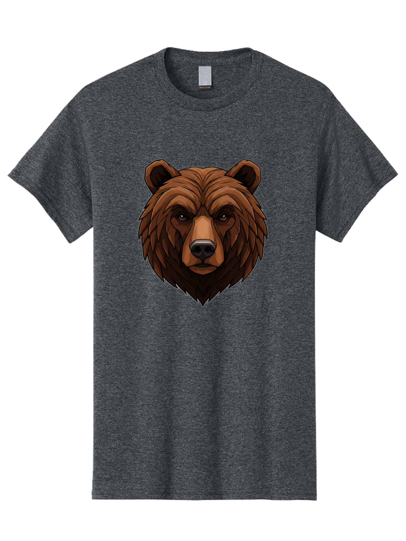 Brown-Bear-4 Men'S Graphic Tee, 100% Cotton, Comfortable Casual Summer Wear, Machine Washable, Vintage Camera, Old Camera, Antique Camera, Black Camera, Classic Photography, Photography Equipment, Nostalgic Device, Film Camera, Camera Art Bae911