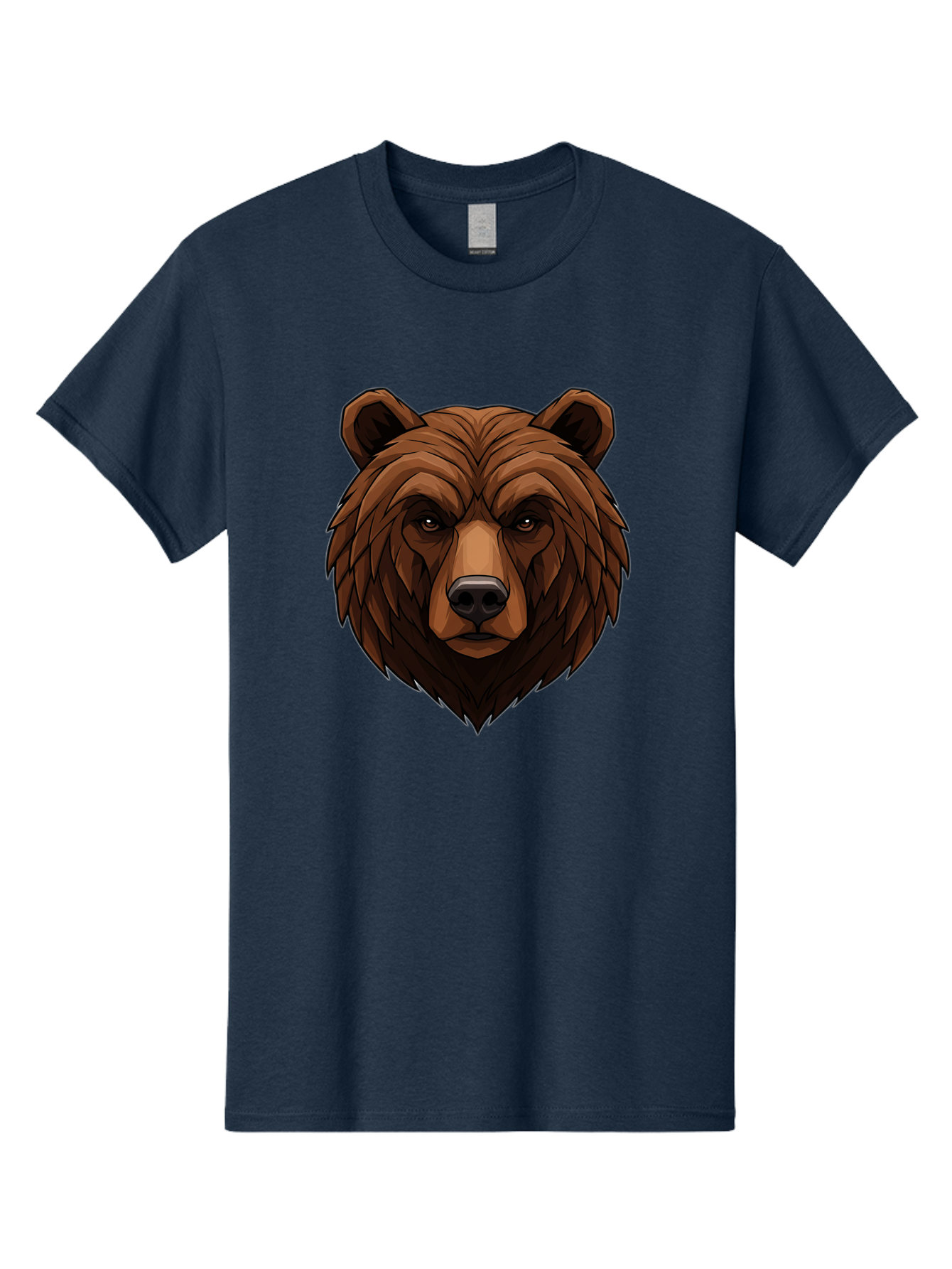 Brown-Bear-4 Men'S Graphic Tee, 100% Cotton, Comfortable Casual Summer Wear, Machine Washable, Vintage Camera, Old Camera, Antique Camera, Black Camera, Classic Photography, Photography Equipment, Nostalgic Device, Film Camera, Camera Art Bae911