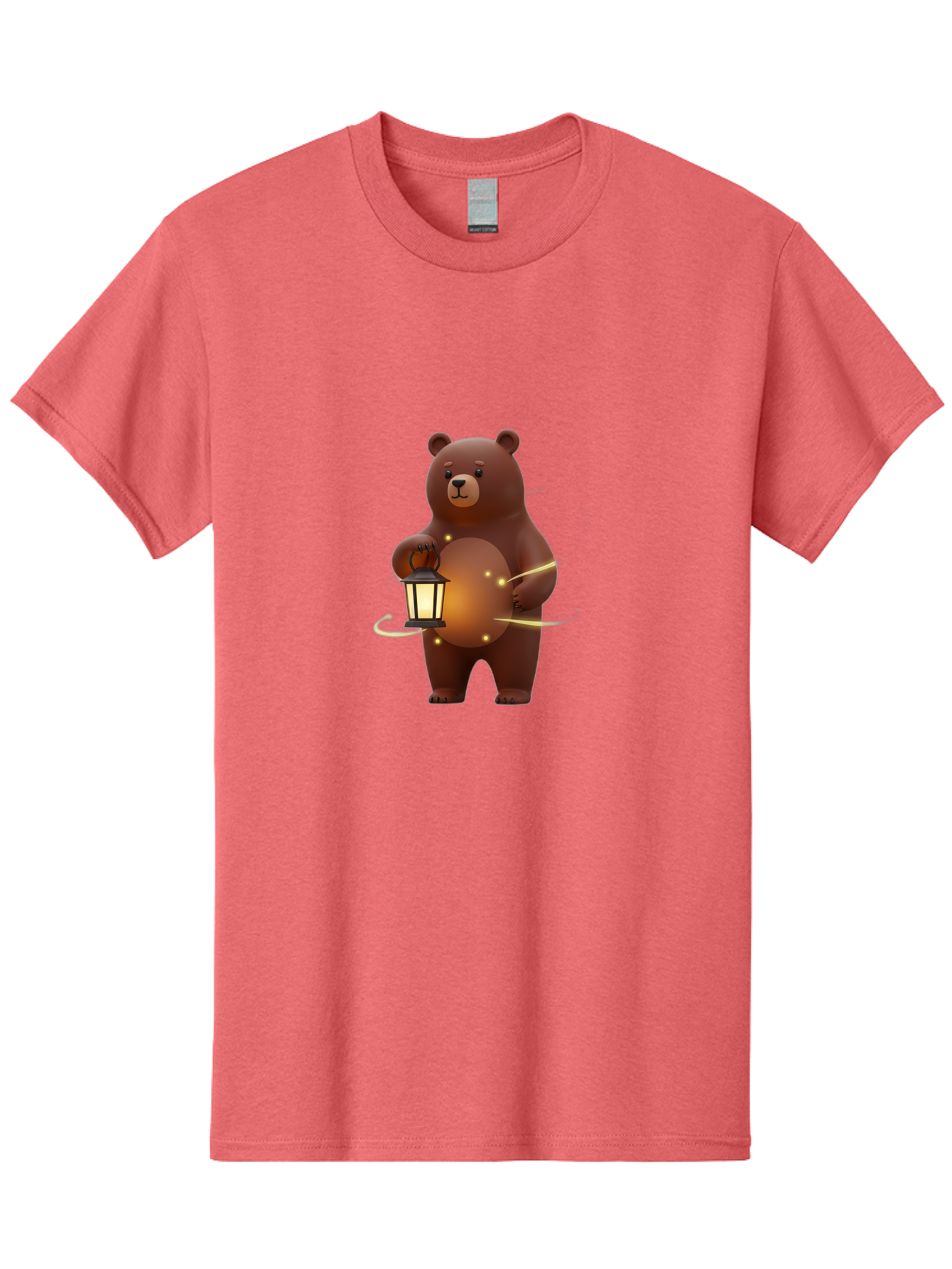 Brown-Bear-Lantern Men'S Graphic Tee, 100% Cotton, Comfortable Casual Summer Wear, Machine Washable, Vintage Camera, Old Camera, Antique Camera, Black Camera, Classic Photography, Photography Equipment, Nostalgic Device, Film Camera, Bae923