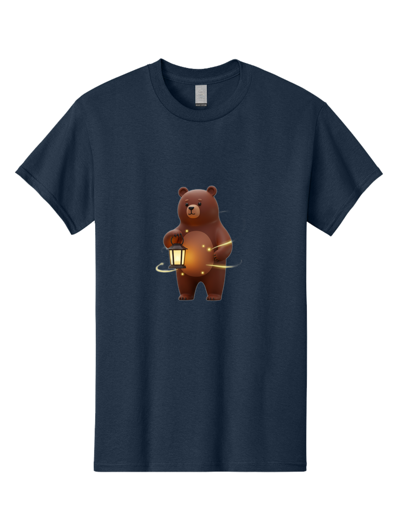 Brown-Bear-Lantern Men'S Graphic Tee, 100% Cotton, Comfortable Casual Summer Wear, Machine Washable, Vintage Camera, Old Camera, Antique Camera, Black Camera, Classic Photography, Photography Equipment, Nostalgic Device, Film Camera, Bae923