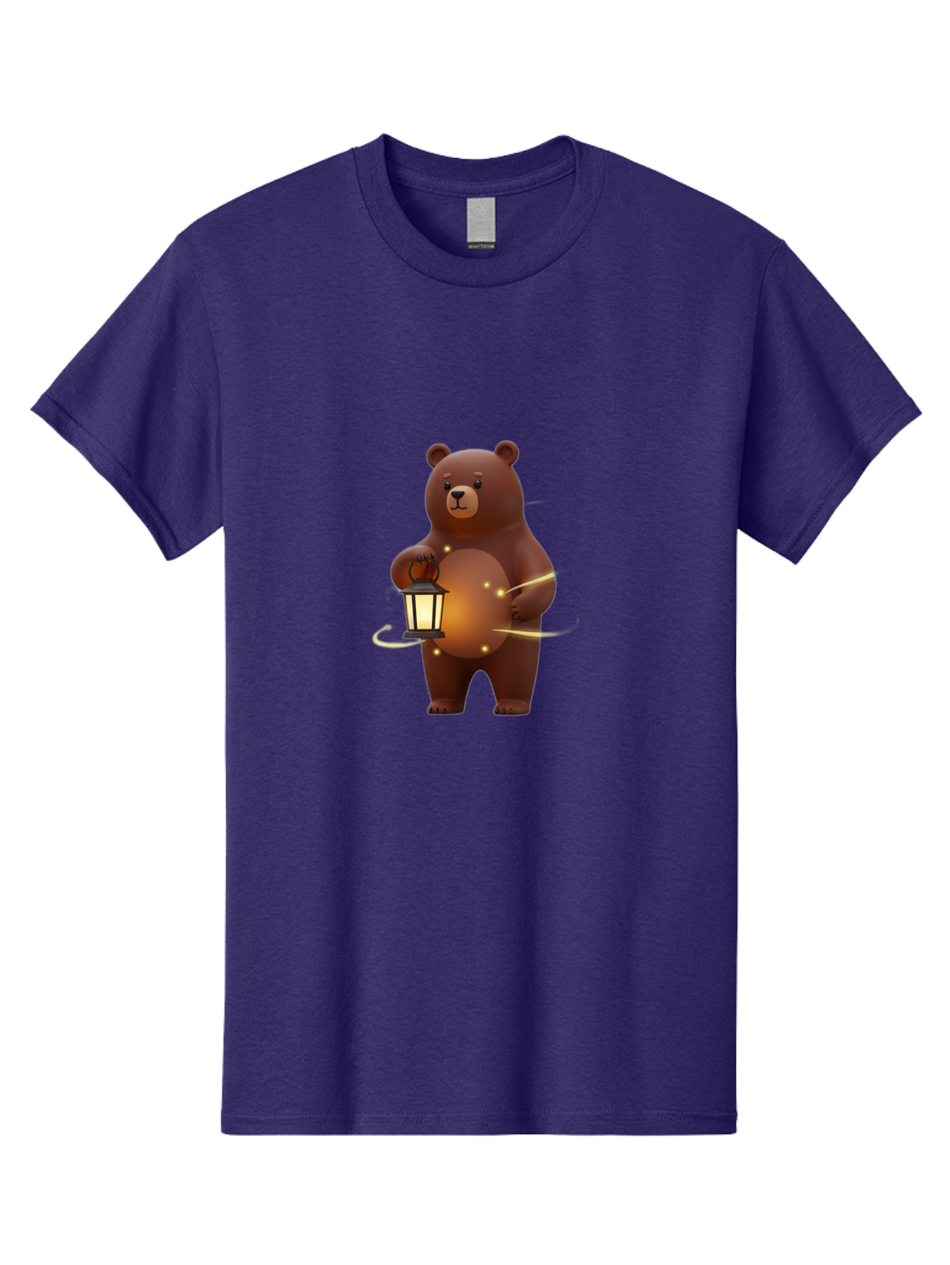 Brown-Bear-Lantern Men'S Graphic Tee, 100% Cotton, Comfortable Casual Summer Wear, Machine Washable, Vintage Camera, Old Camera, Antique Camera, Black Camera, Classic Photography, Photography Equipment, Nostalgic Device, Film Camera, Bae923