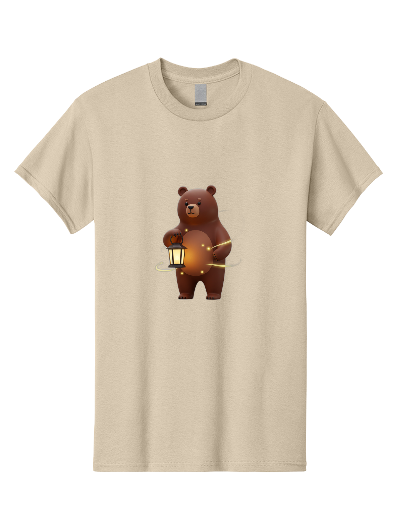 Brown-Bear-Lantern Men'S Graphic Tee, 100% Cotton, Comfortable Casual Summer Wear, Machine Washable, Vintage Camera, Old Camera, Antique Camera, Black Camera, Classic Photography, Photography Equipment, Nostalgic Device, Film Camera, Bae923