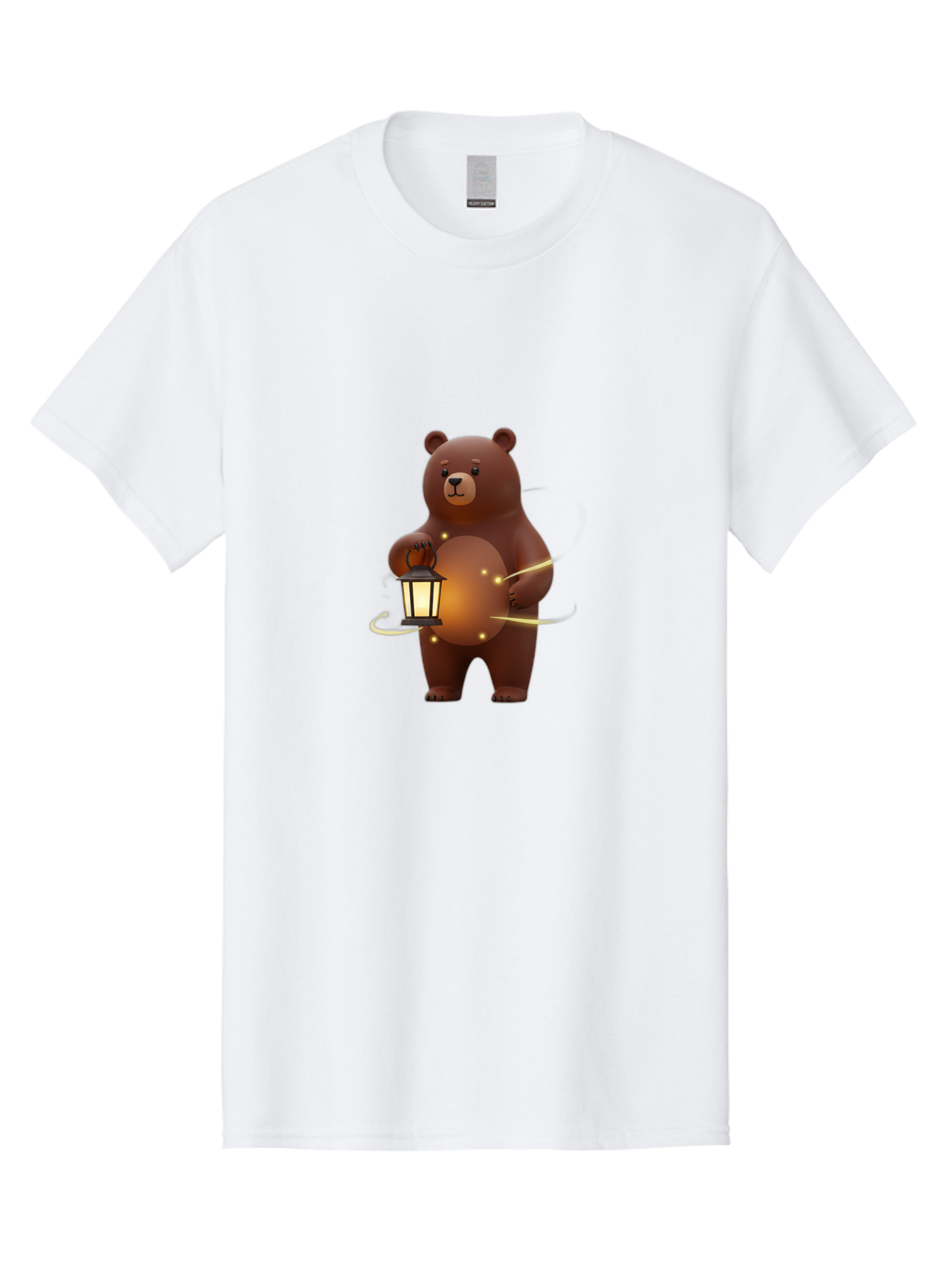 Brown-Bear-Lantern Men'S Graphic Tee, 100% Cotton, Comfortable Casual Summer Wear, Machine Washable, Vintage Camera, Old Camera, Antique Camera, Black Camera, Classic Photography, Photography Equipment, Nostalgic Device, Film Camera, Bae923