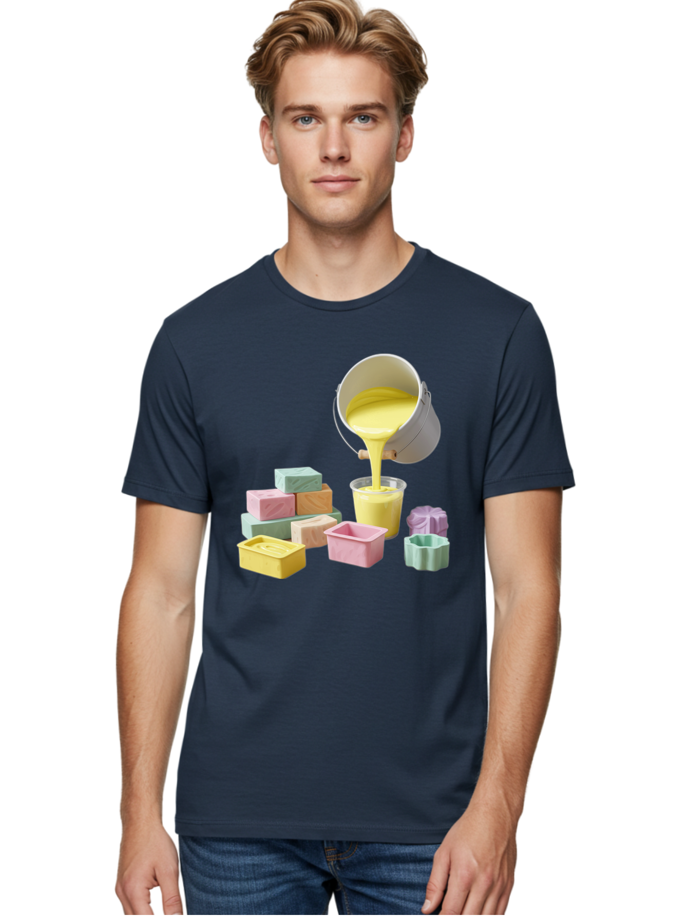 Candle-Pouring Men'S Graphic Tee, 100% Cotton, Comfortable Casual Summer Wear, Machine Washable, Vintage Camera, Old Camera, Antique Camera, Black Camera, Classic Photography, Photography Equipment, Nostalgic Device, Film Camera, Camera Art Bae945