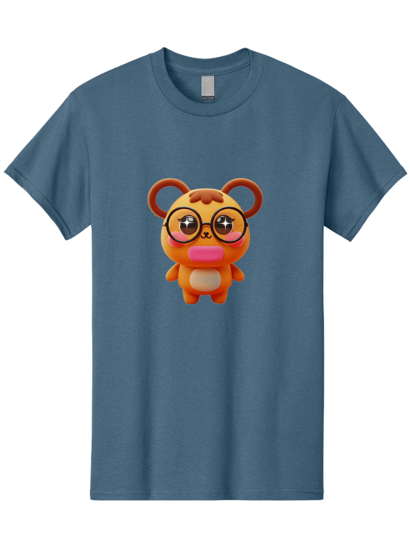 Cartoon-Bear Men'S Graphic Tee, 100% Cotton, Comfortable Casual Summer Wear, Machine Washable, Vintage Camera, Old Camera, Antique Camera, Black Camera, Classic Photography, Photography Equipment, Nostalgic Device, Film Camera, Camera Art Bae949