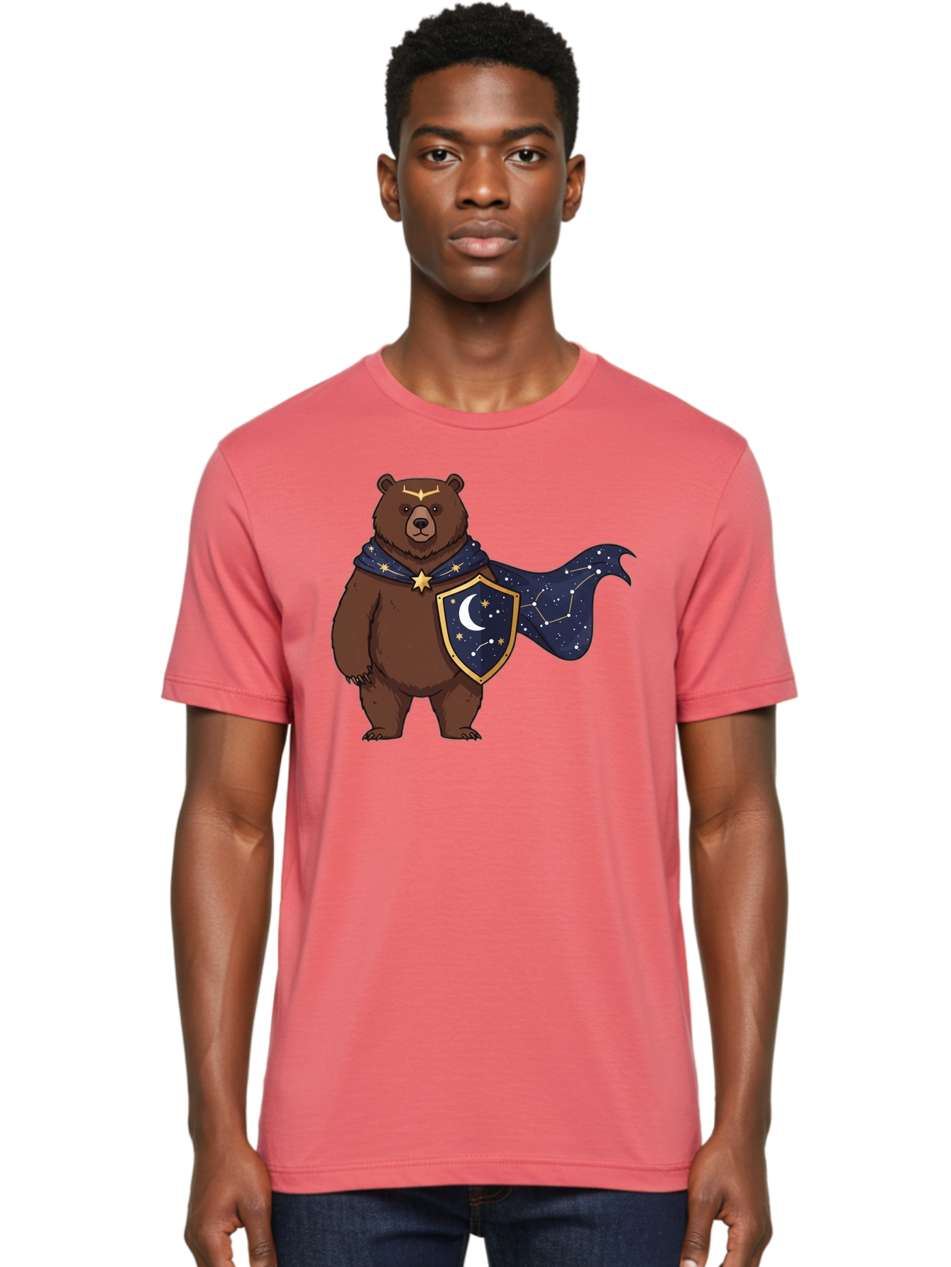 Celestial-Bear Men'S Graphic Tee, 100% Cotton, Comfortable Casual Summer Wear, Machine Washable, Vintage Camera, Old Camera, Antique Camera, Black Camera, Classic Photography, Photography Equipment, Nostalgic Device, Film Camera, Camera Art Bae955