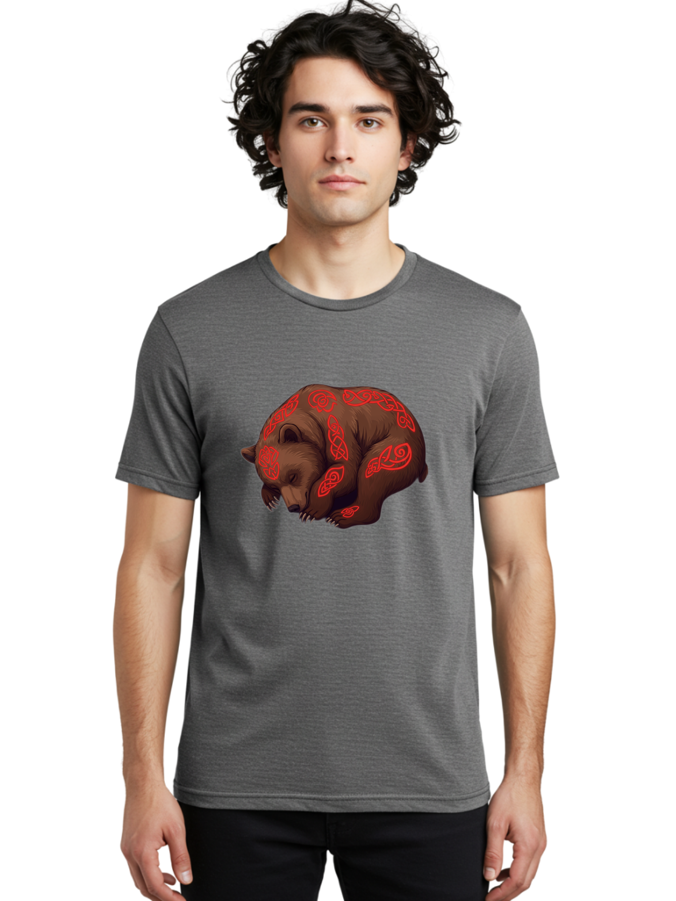 Celtic-Bear Men'S Graphic Tee, 100% Cotton, Comfortable Casual Summer Wear, Machine Washable, Vintage Camera, Old Camera, Antique Camera, Black Camera, Classic Photography, Photography Equipment, Nostalgic Device, Film Camera, Camera Art Bae957