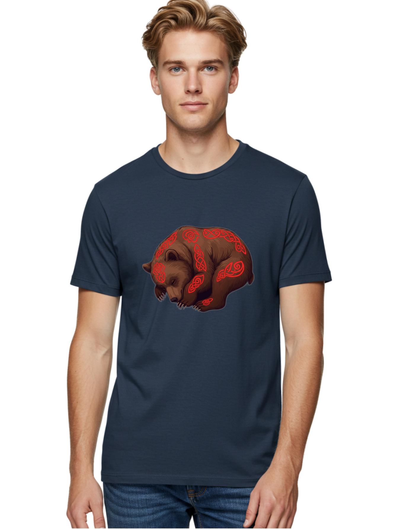 Celtic-Bear Men'S Graphic Tee, 100% Cotton, Comfortable Casual Summer Wear, Machine Washable, Vintage Camera, Old Camera, Antique Camera, Black Camera, Classic Photography, Photography Equipment, Nostalgic Device, Film Camera, Camera Art Bae957
