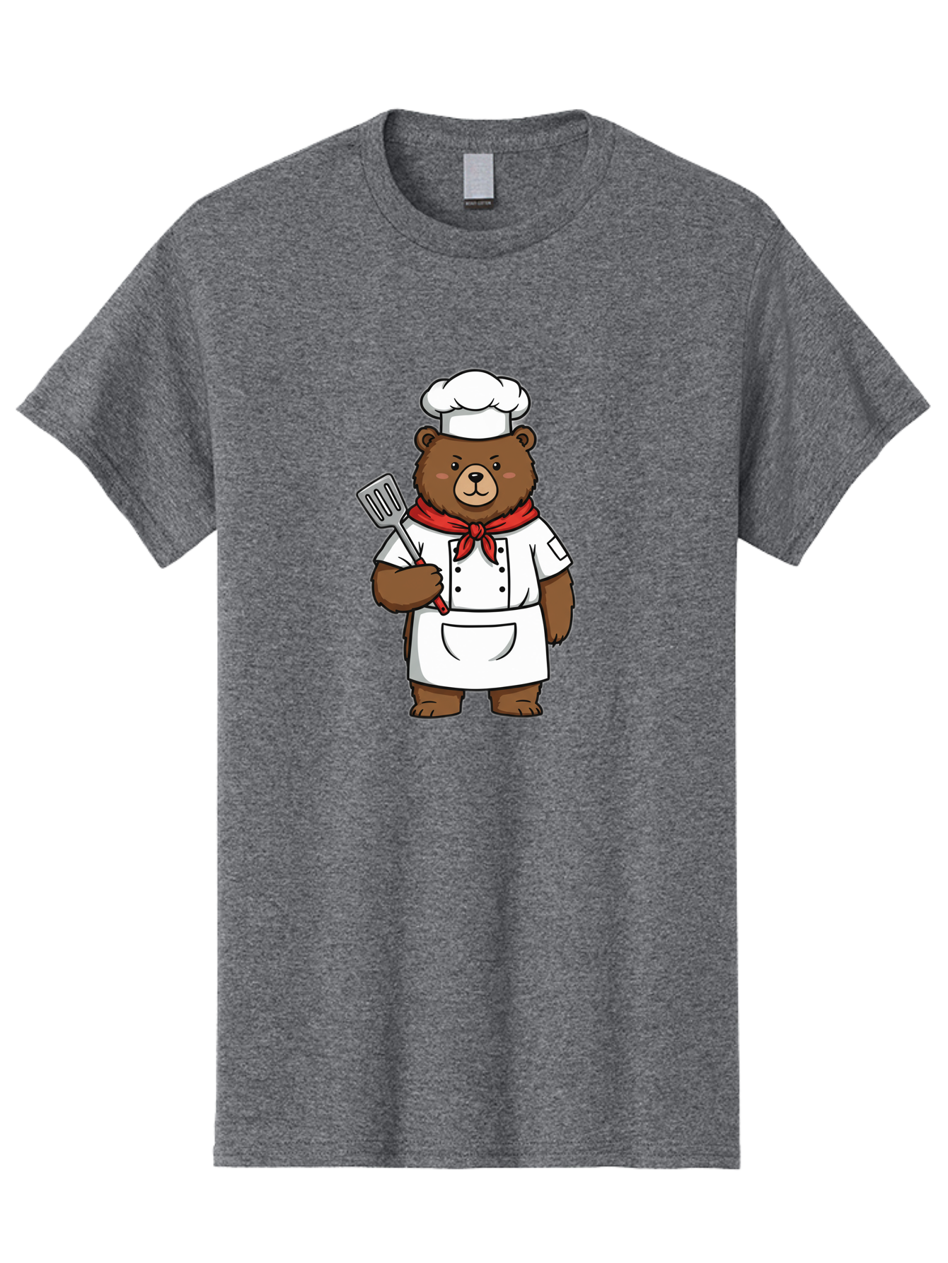 Chef-Bear-1 Men'S Graphic Tee, 100% Cotton, Comfortable Casual Summer Wear, Machine Washable, Vintage Camera, Old Camera, Antique Camera, Black Camera, Classic Photography, Photography Equipment, Nostalgic Device, Film Camera, Camera Art Bae960