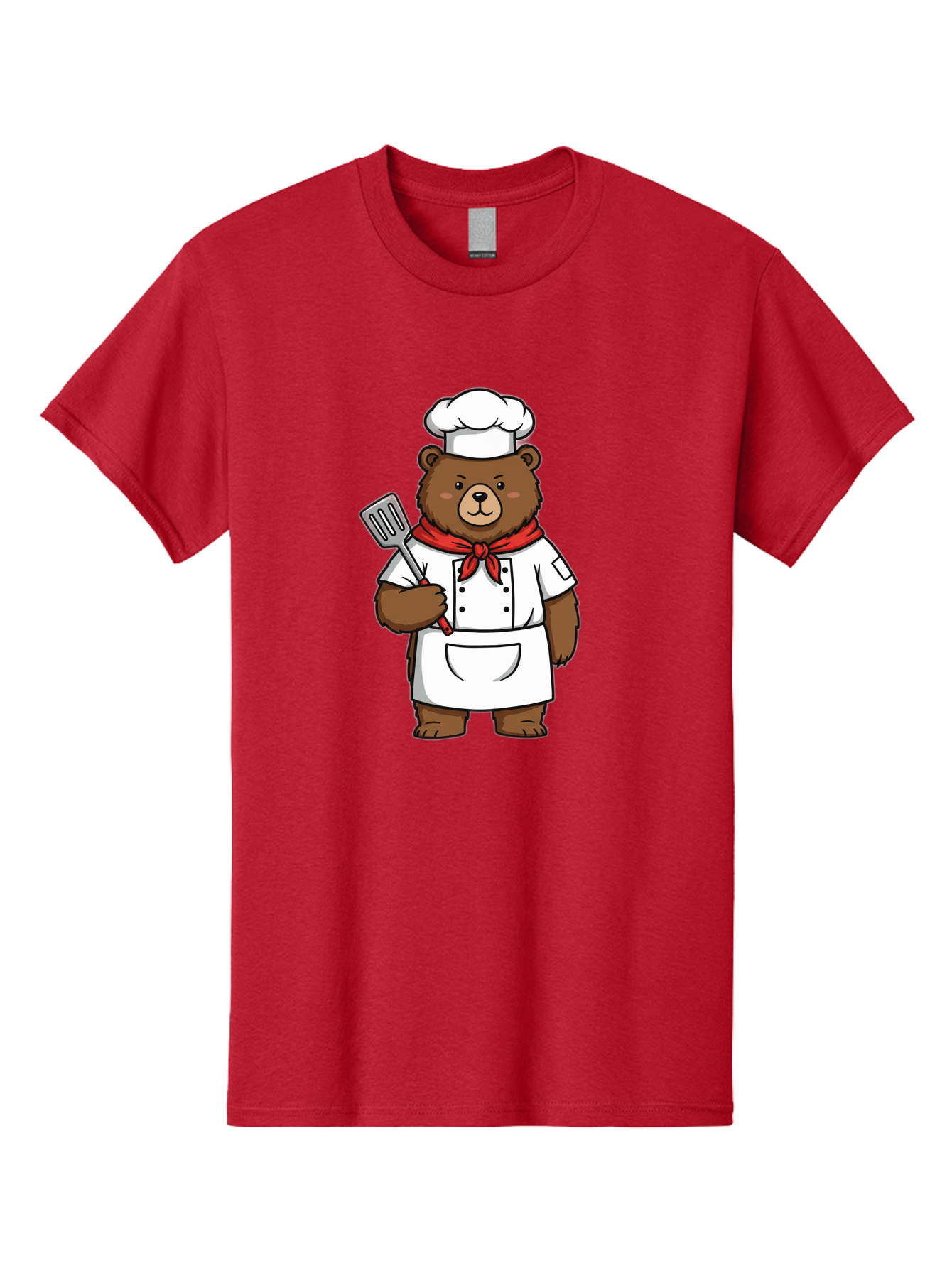 Chef-Bear-1 Men'S Graphic Tee, 100% Cotton, Comfortable Casual Summer Wear, Machine Washable, Vintage Camera, Old Camera, Antique Camera, Black Camera, Classic Photography, Photography Equipment, Nostalgic Device, Film Camera, Camera Art Bae960
