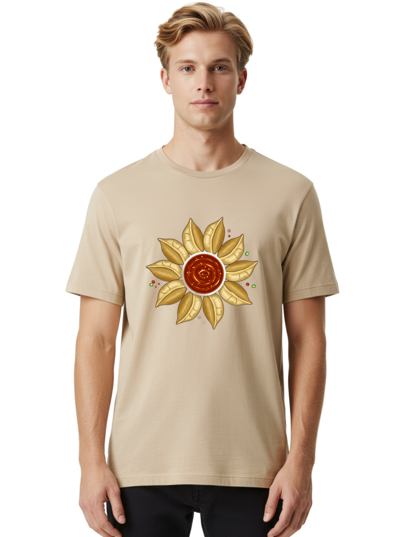 Chili-Sauce-Flower Men'S Graphic Tee, 100% Cotton, Comfortable Casual Summer Wear, Machine Washable, Vintage Camera, Old Camera, Antique Camera, Black Camera, Classic Photography, Photography Equipment, Nostalgic Device, Film Camera, Bae962