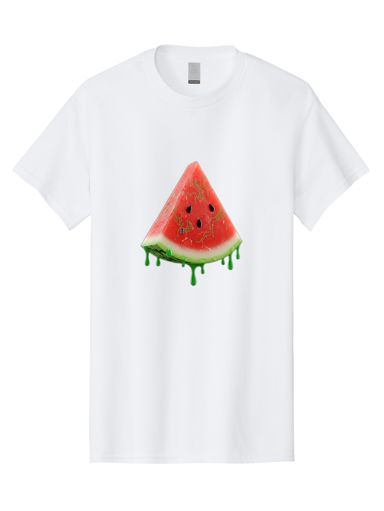 Circuit-Watermelon-Slice Men'S Graphic Tee, 100% Cotton, Comfortable Casual Summer Wear, Machine Washable, Vintage Camera, Old Camera, Antique Camera, Black Camera, Classic Photography, Photography Equipment, Nostalgic Device, Film Camera, Bae968