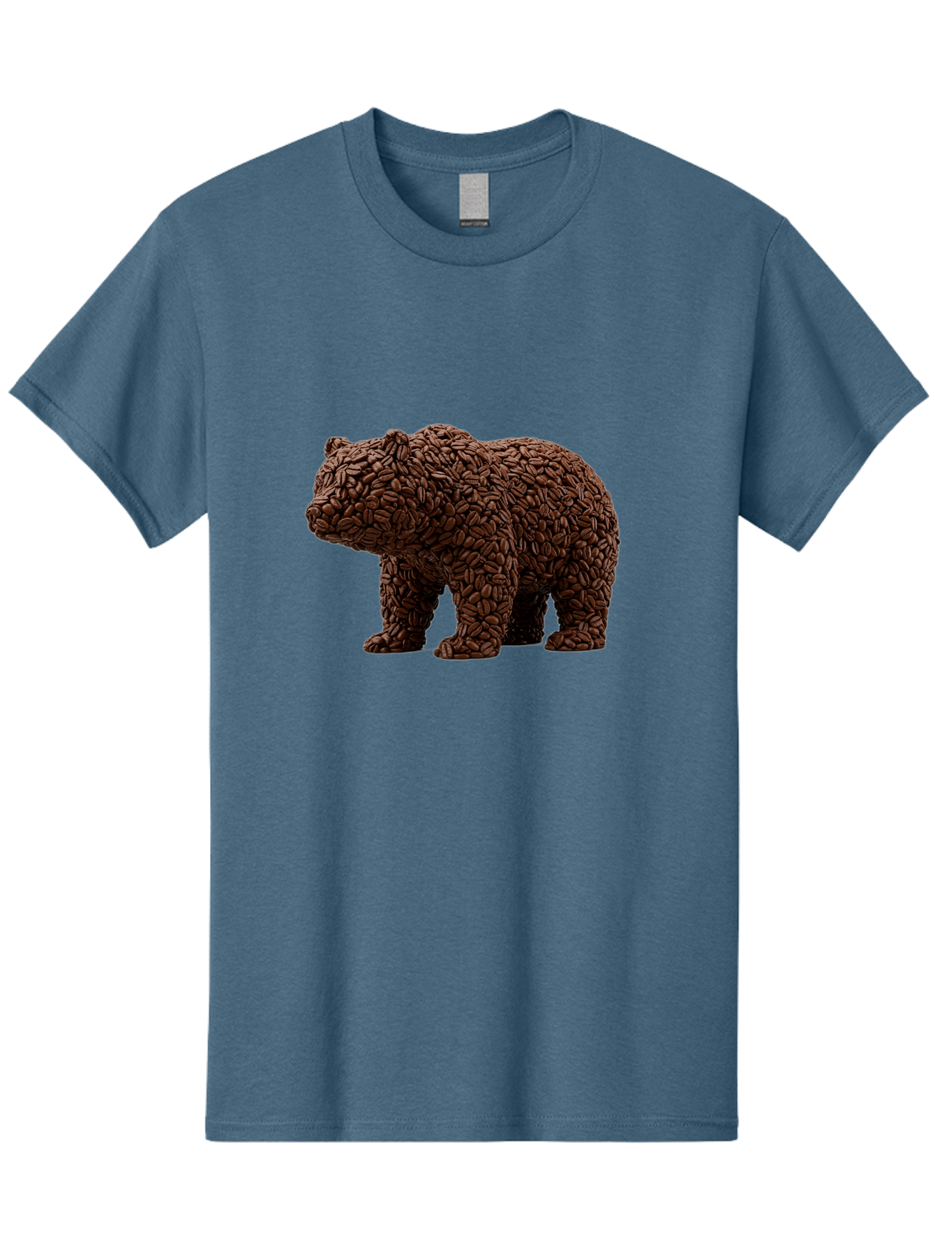 Coffee-Bean-Bear Men'S Graphic Tee, 100% Cotton, Comfortable Casual Summer Wear, Machine Washable, Vintage Camera, Old Camera, Antique Camera, Black Camera, Classic Photography, Photography Equipment, Nostalgic Device, Film Camera, Camera Art Bae974